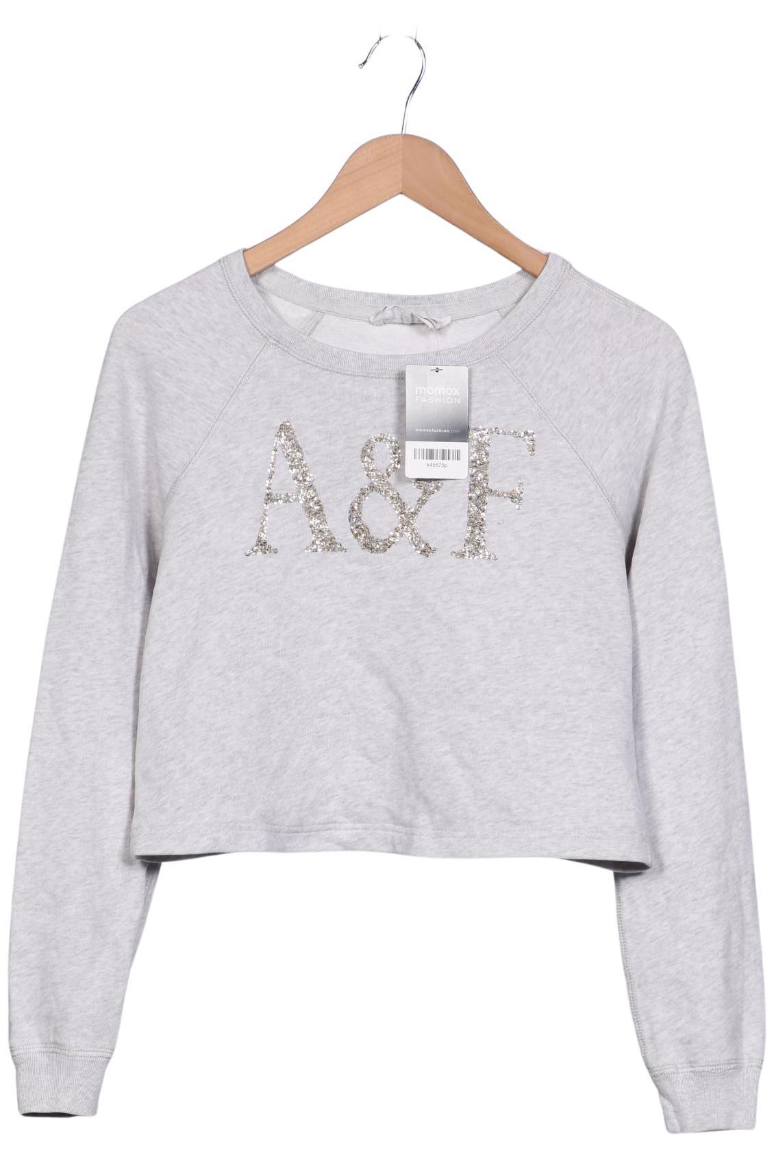 

Abercrombie & Fitch Damen Sweatshirt, grau, Gr. 38