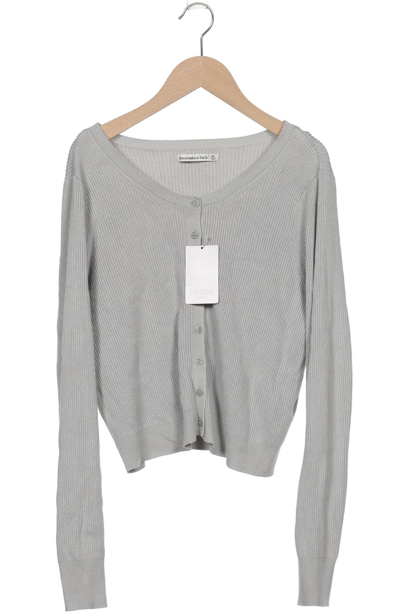 

Abercrombie & Fitch Damen Strickjacke, grau, Gr. 44
