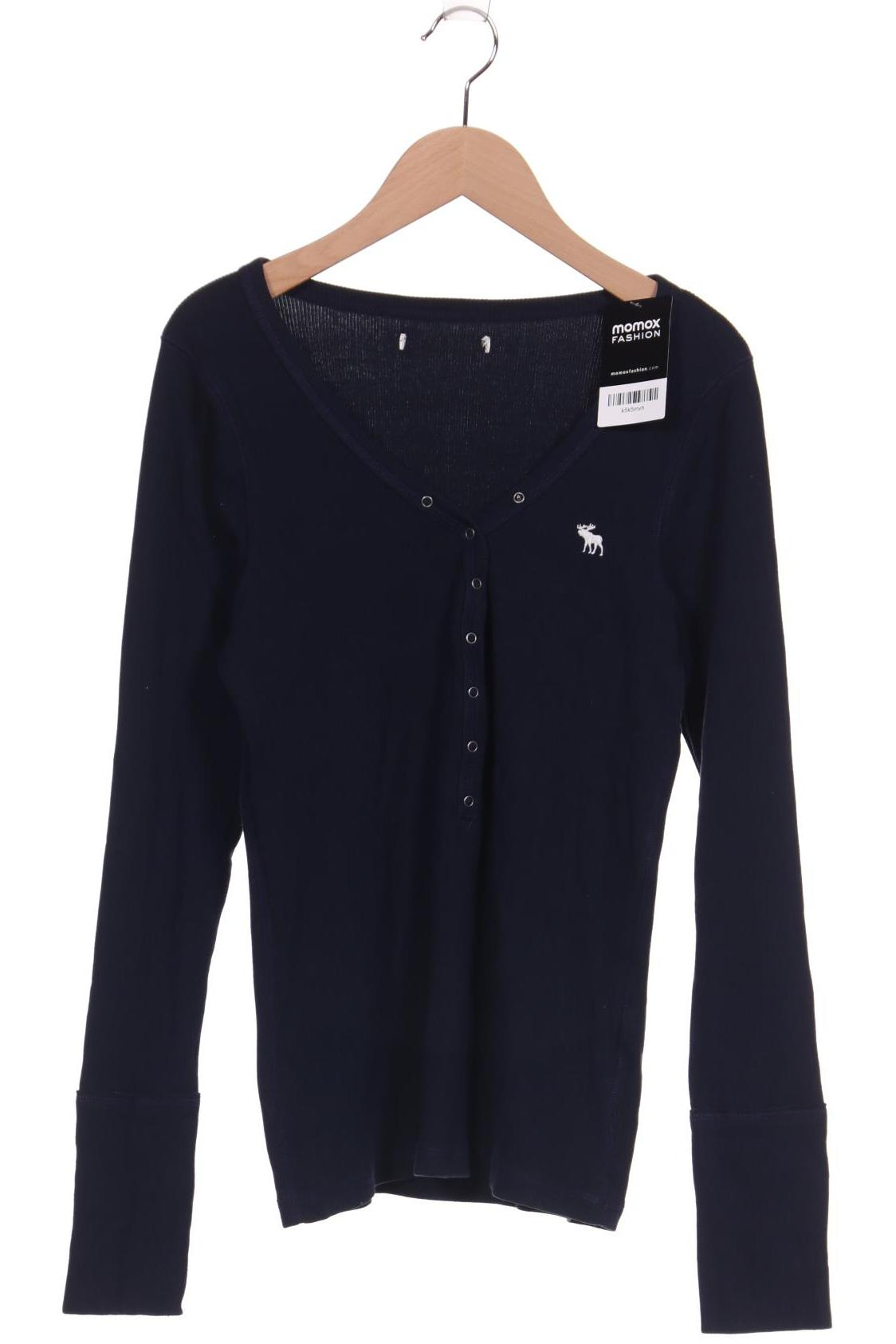 

Abercrombie & Fitch Damen Langarmshirt, marineblau