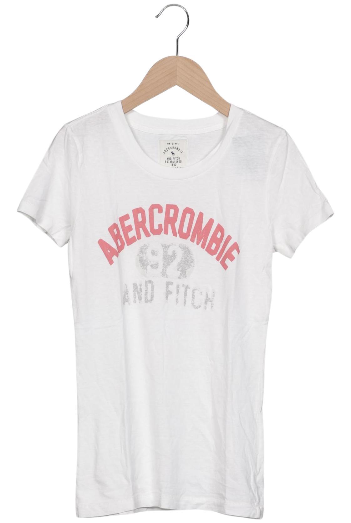 

Abercrombie & Fitch Damen T-Shirt, weiß, Gr. 38