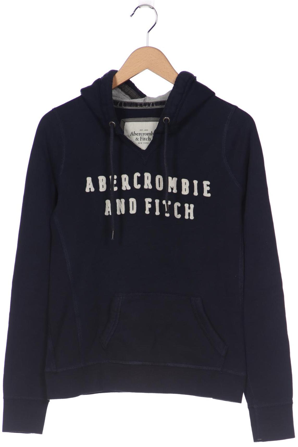 

Abercrombie & Fitch Damen Kapuzenpullover, marineblau, Gr. 38