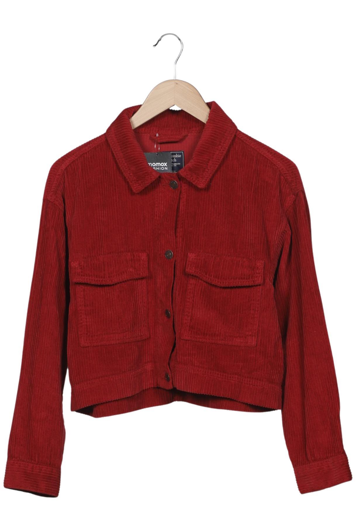 

Abercrombie & Fitch Damen Jacke, rot, Gr. 38