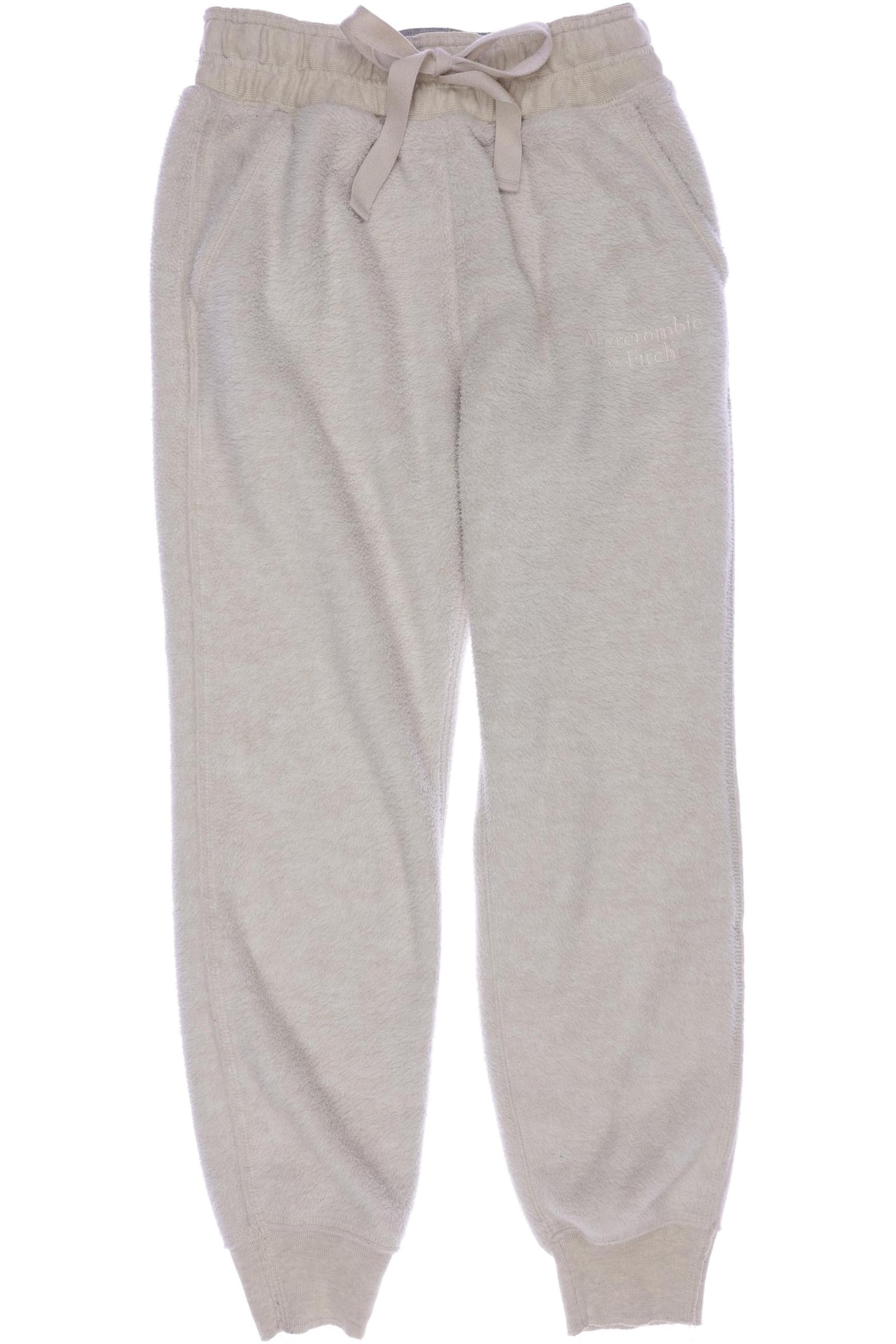 

Abercrombie & Fitch Damen Stoffhose, cremeweiß, Gr. 0