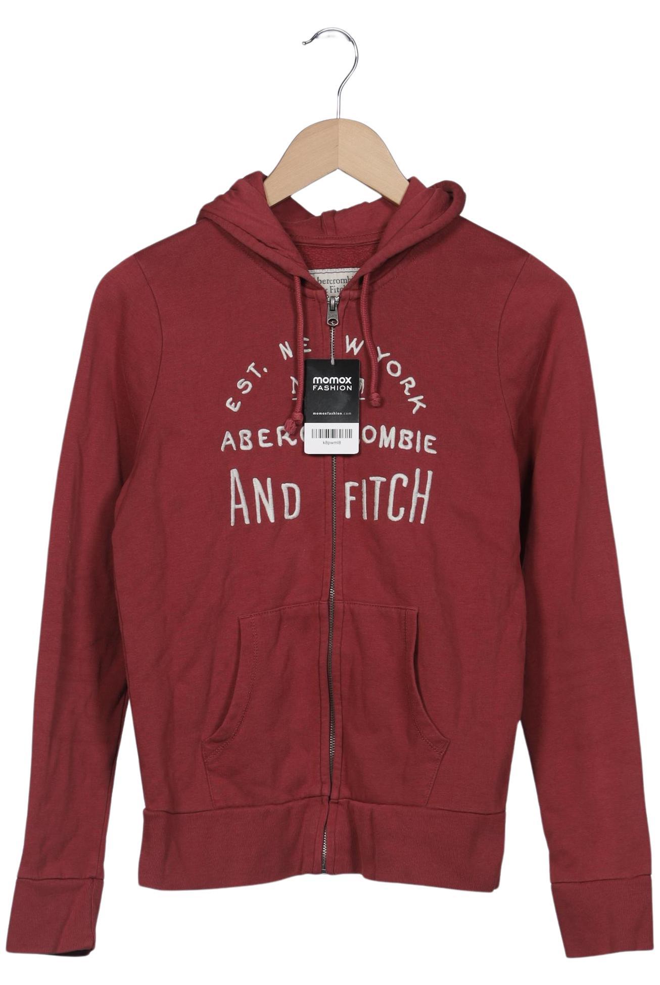

Abercrombie & Fitch Damen Kapuzenpullover, bordeaux, Gr. 36