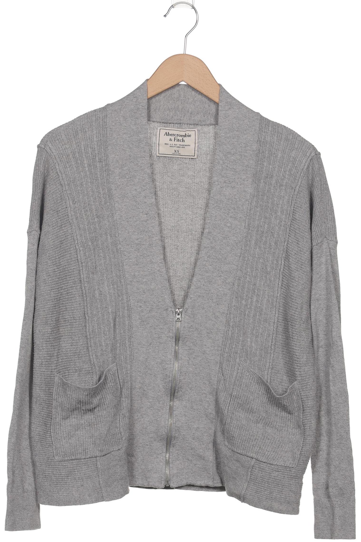 

Abercrombie & Fitch Damen Strickjacke, grau, Gr. 34