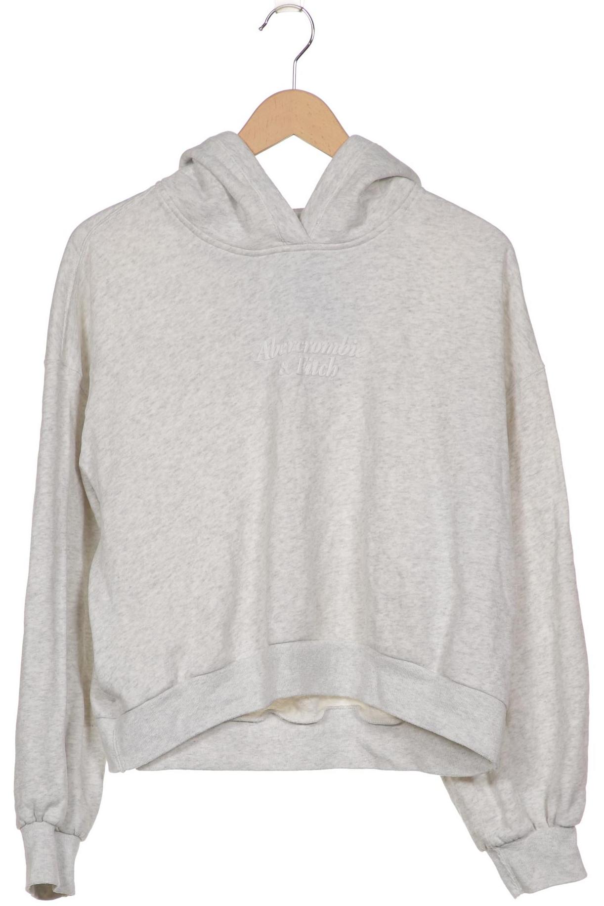 

Abercrombie & Fitch Damen Kapuzenpullover, grau