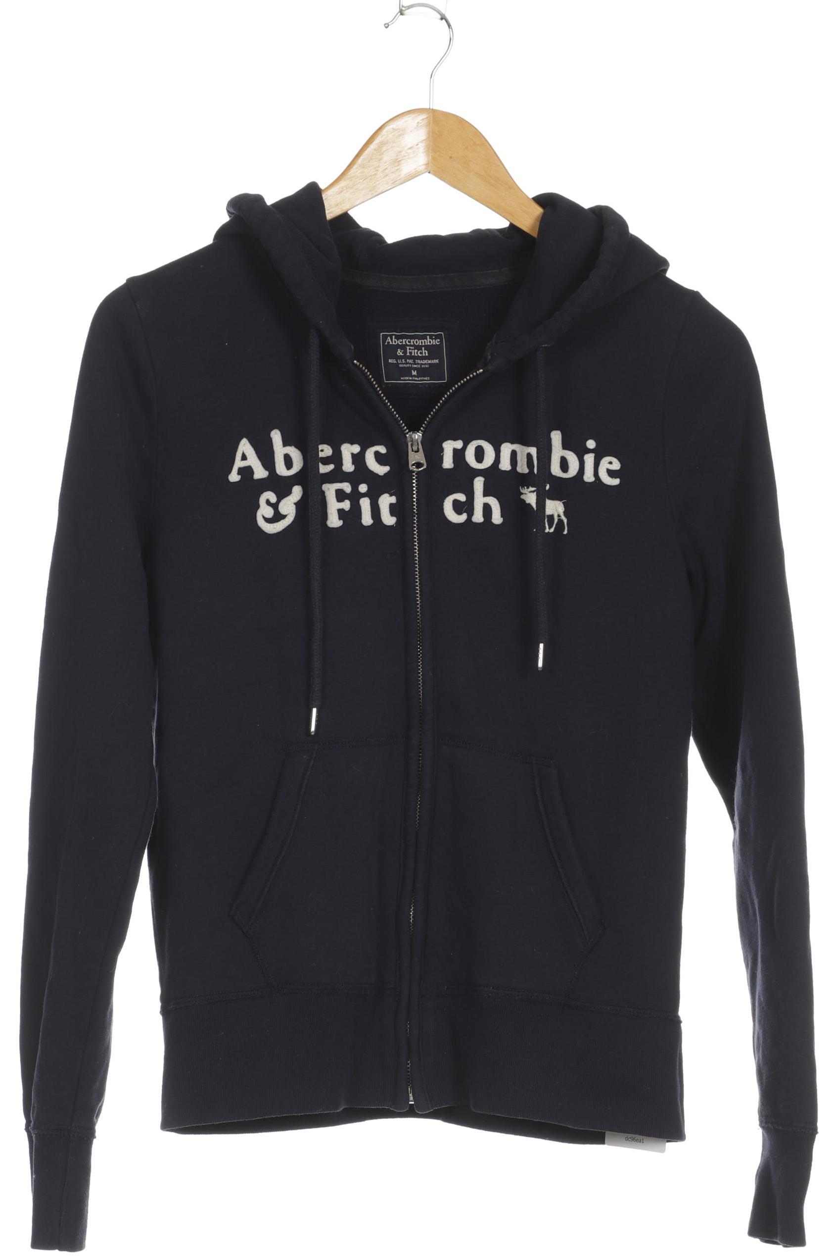 

Abercrombie & Fitch Damen Kapuzenpullover, blau, Gr. 38