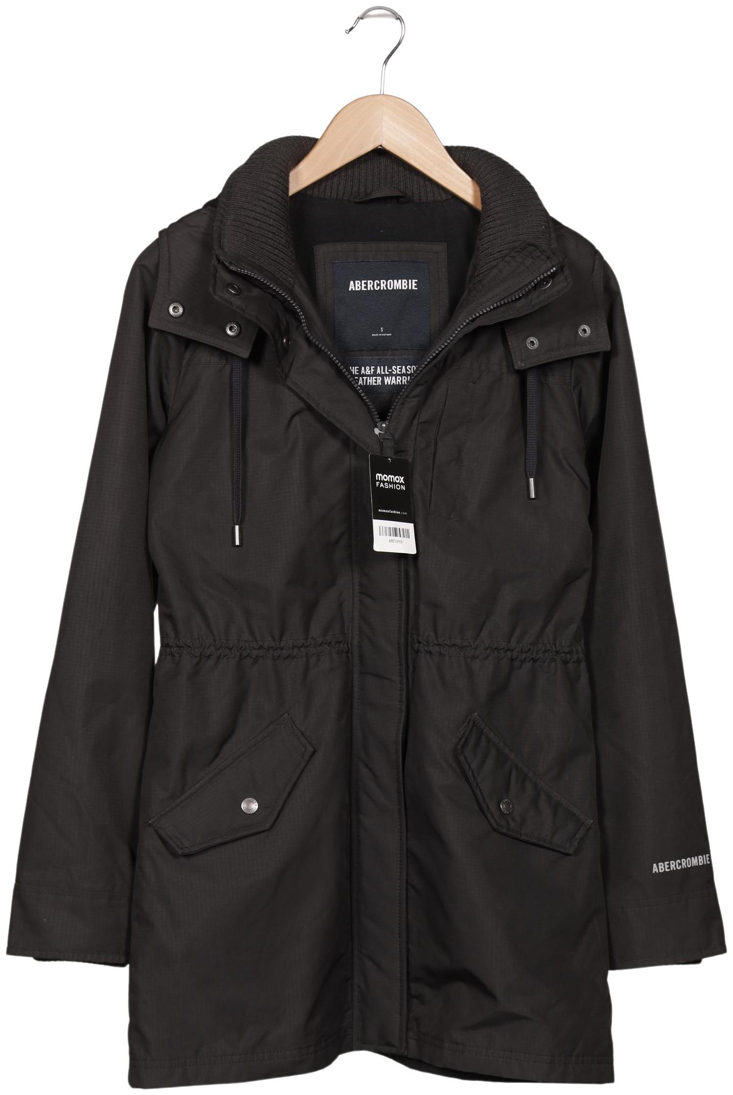 

Abercrombie & Fitch Damen Mantel, schwarz, Gr. 36
