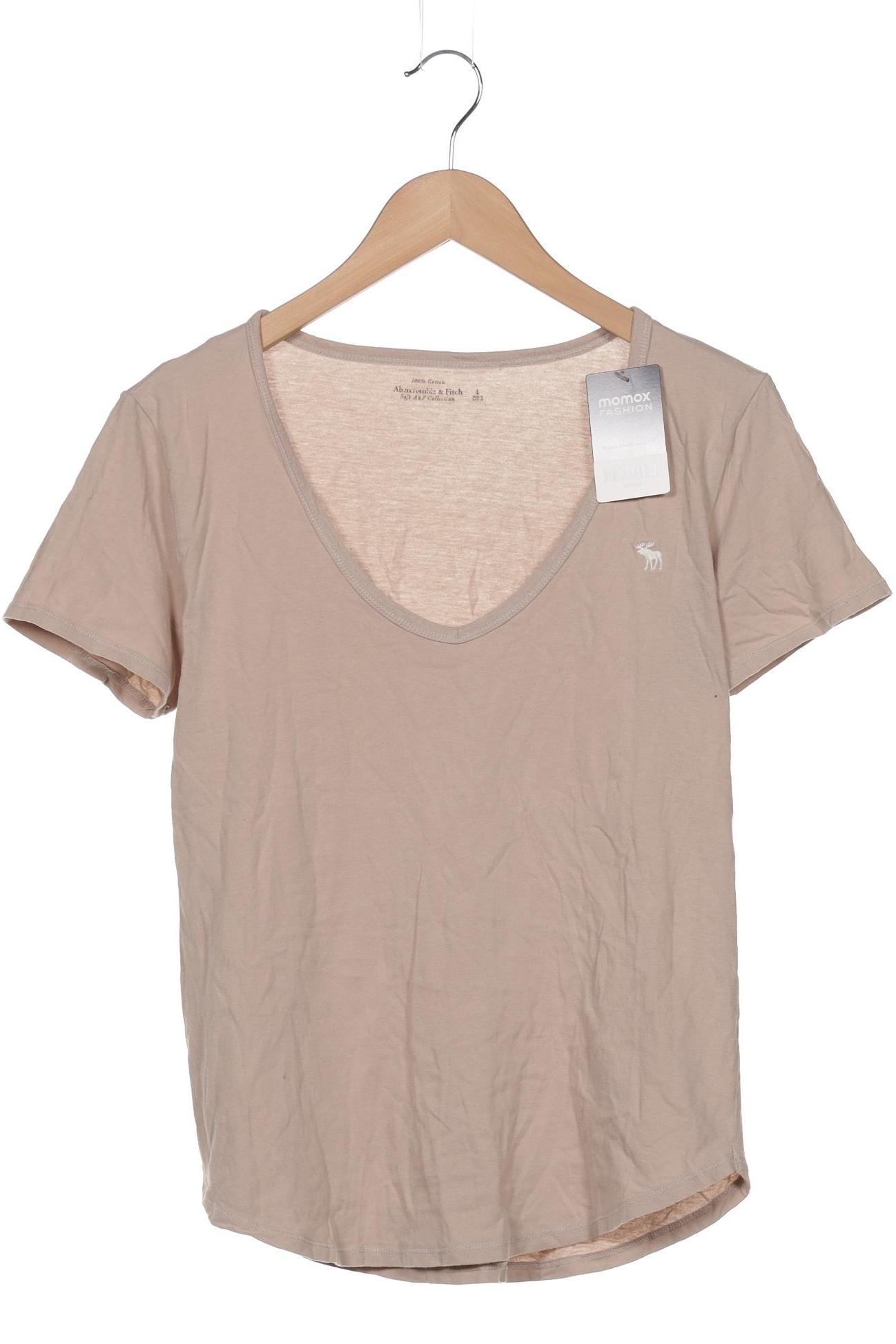 

Abercrombie & Fitch Damen T-Shirt, beige, Gr. 42