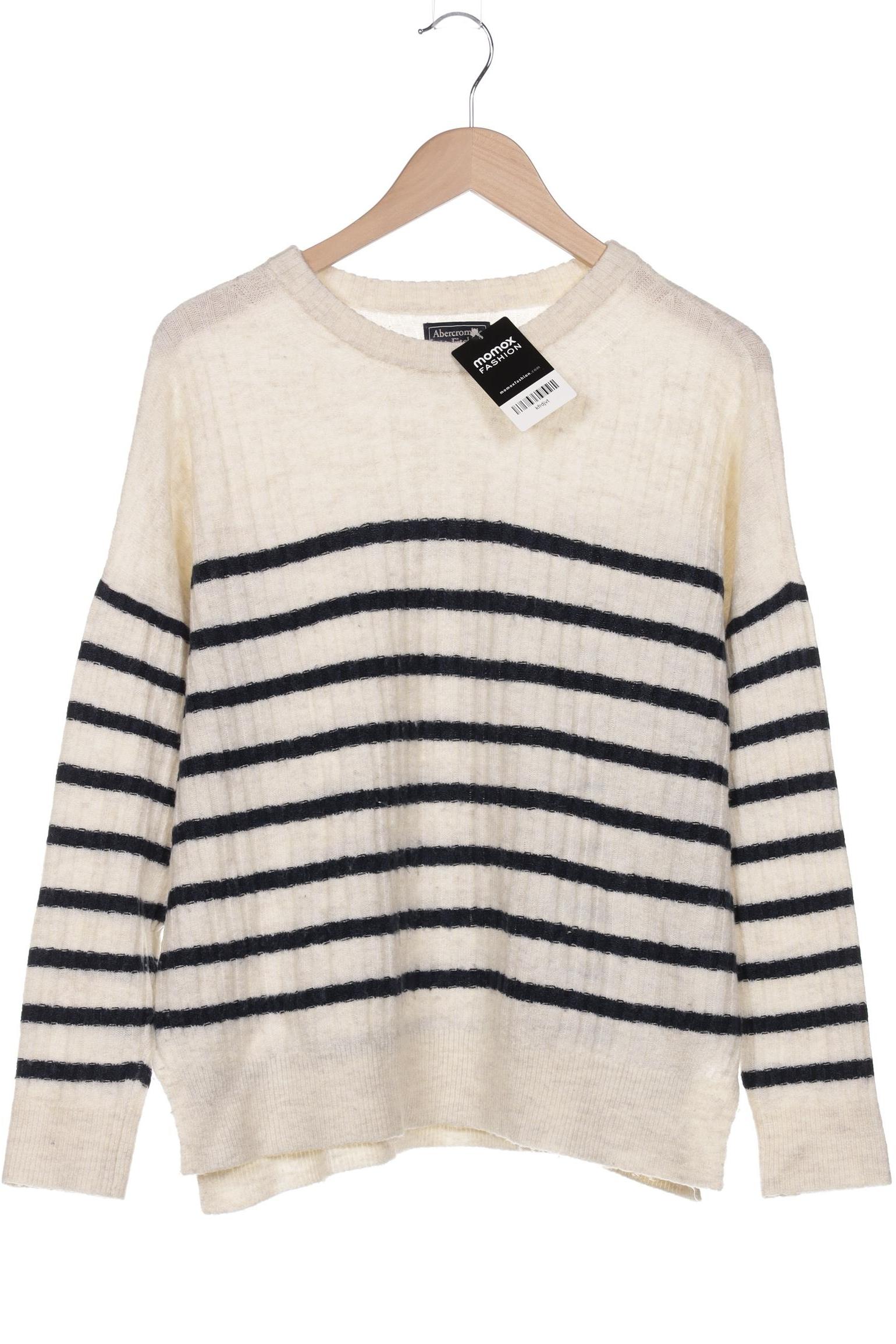 

Abercrombie & Fitch Damen Pullover, cremeweiß, Gr. 42