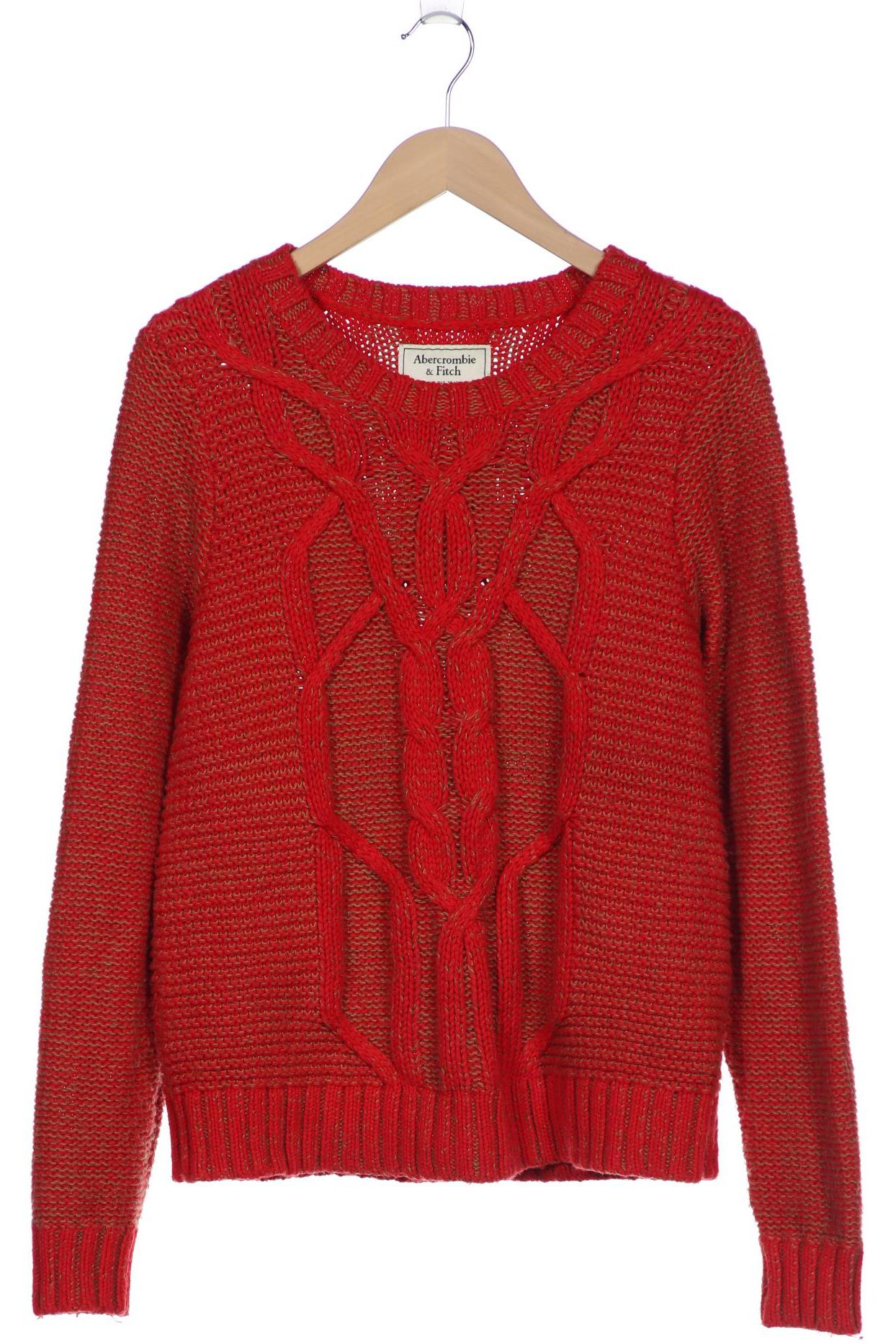 

Abercrombie & Fitch Damen Pullover, rot
