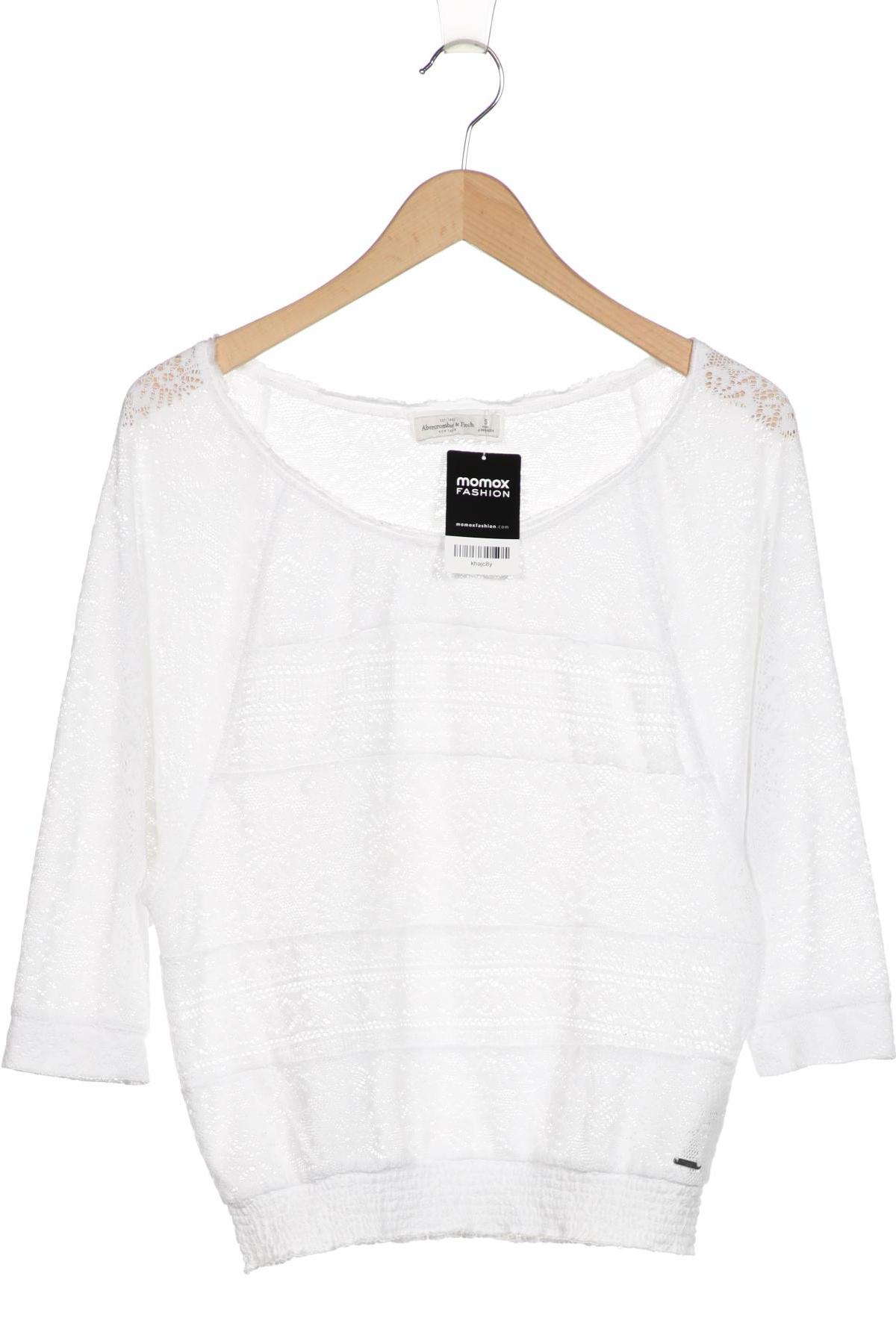 

Abercrombie & Fitch Damen Pullover, weiß