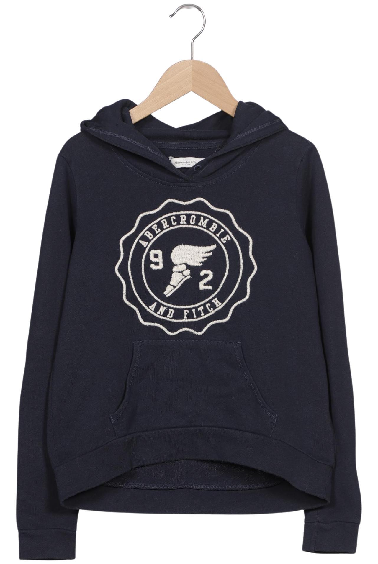 

Abercrombie & Fitch Damen Kapuzenpullover, marineblau, Gr. 34