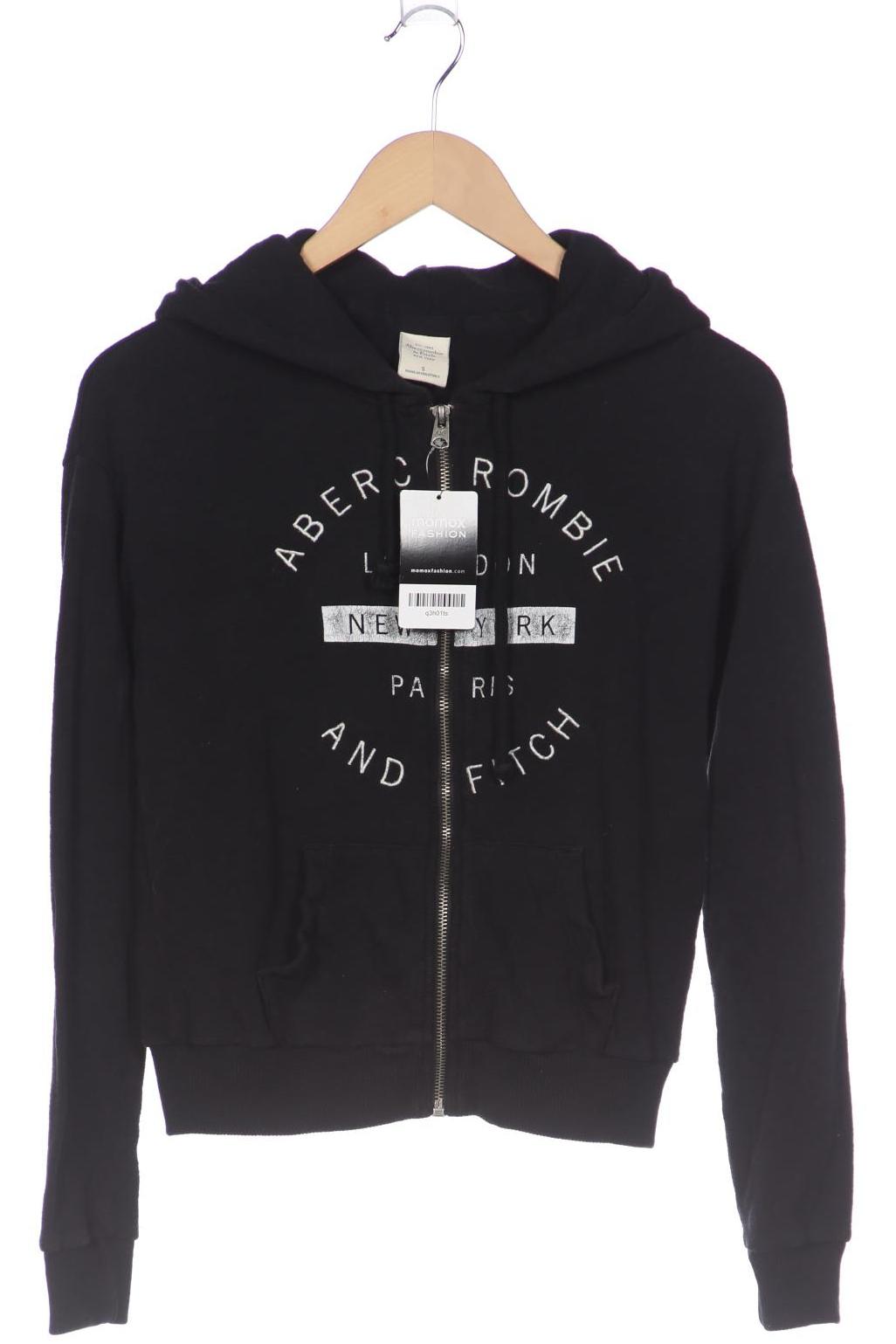 

Abercrombie & Fitch Damen Kapuzenpullover, schwarz, Gr. 36