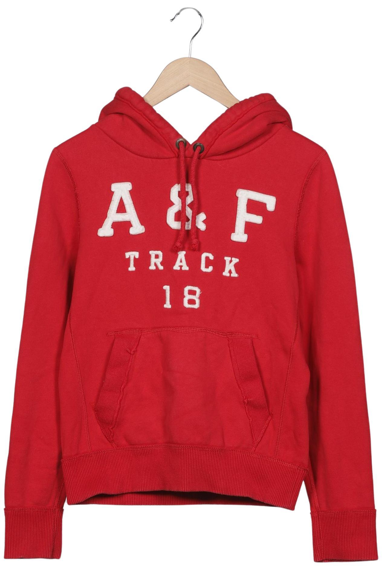 

Abercrombie & Fitch Damen Kapuzenpullover, rot, Gr. 36