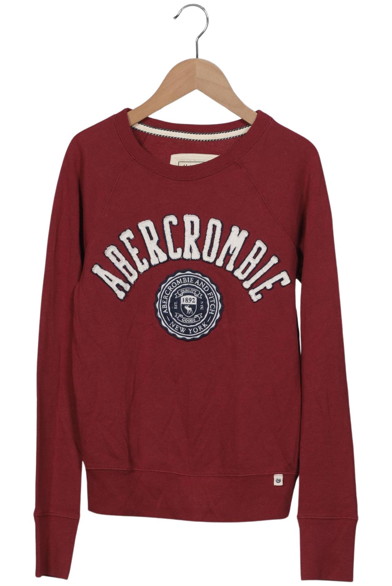 

Abercrombie & Fitch Damen Sweatshirt, rot, Gr. 34