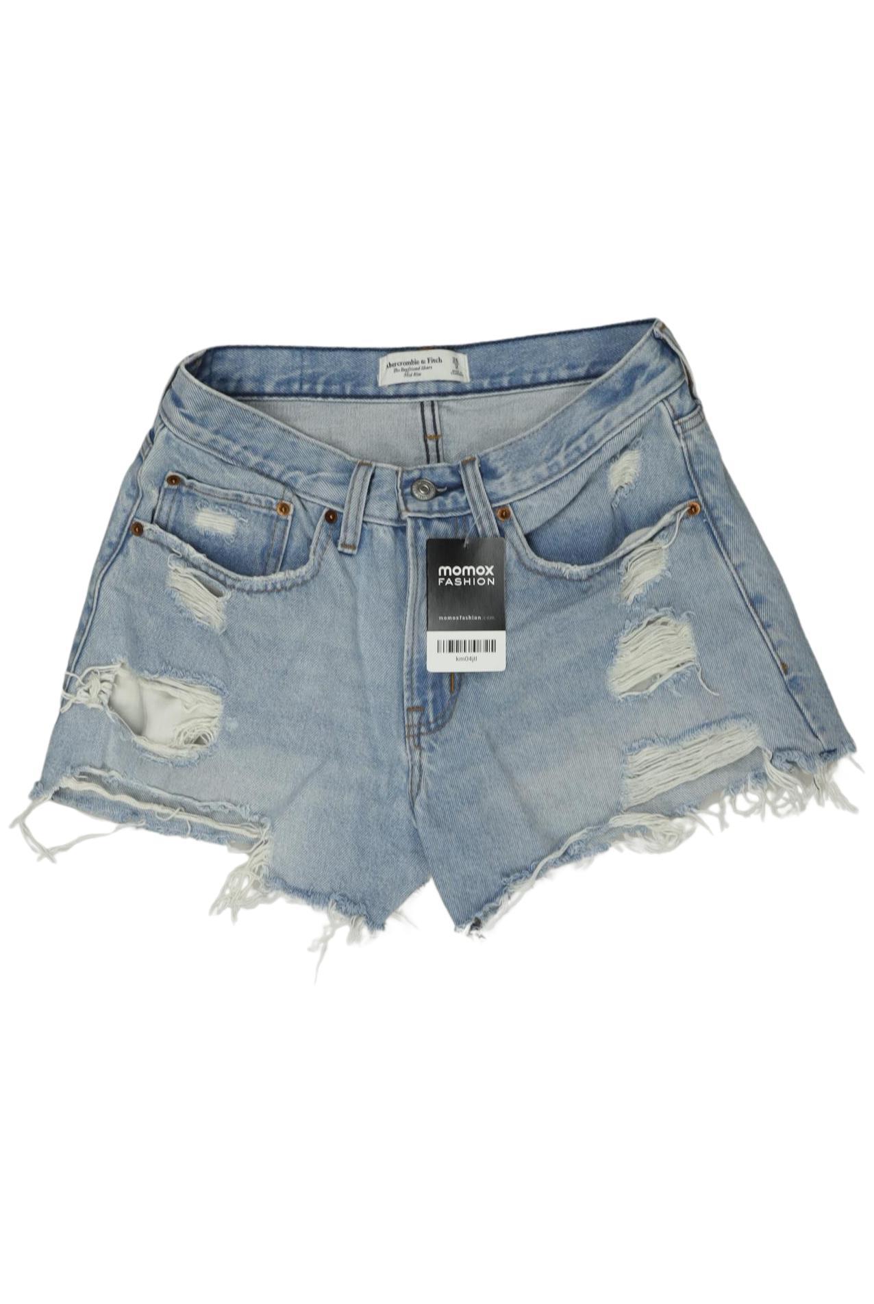 

Abercrombie & Fitch Damen Shorts, hellblau, Gr. 26