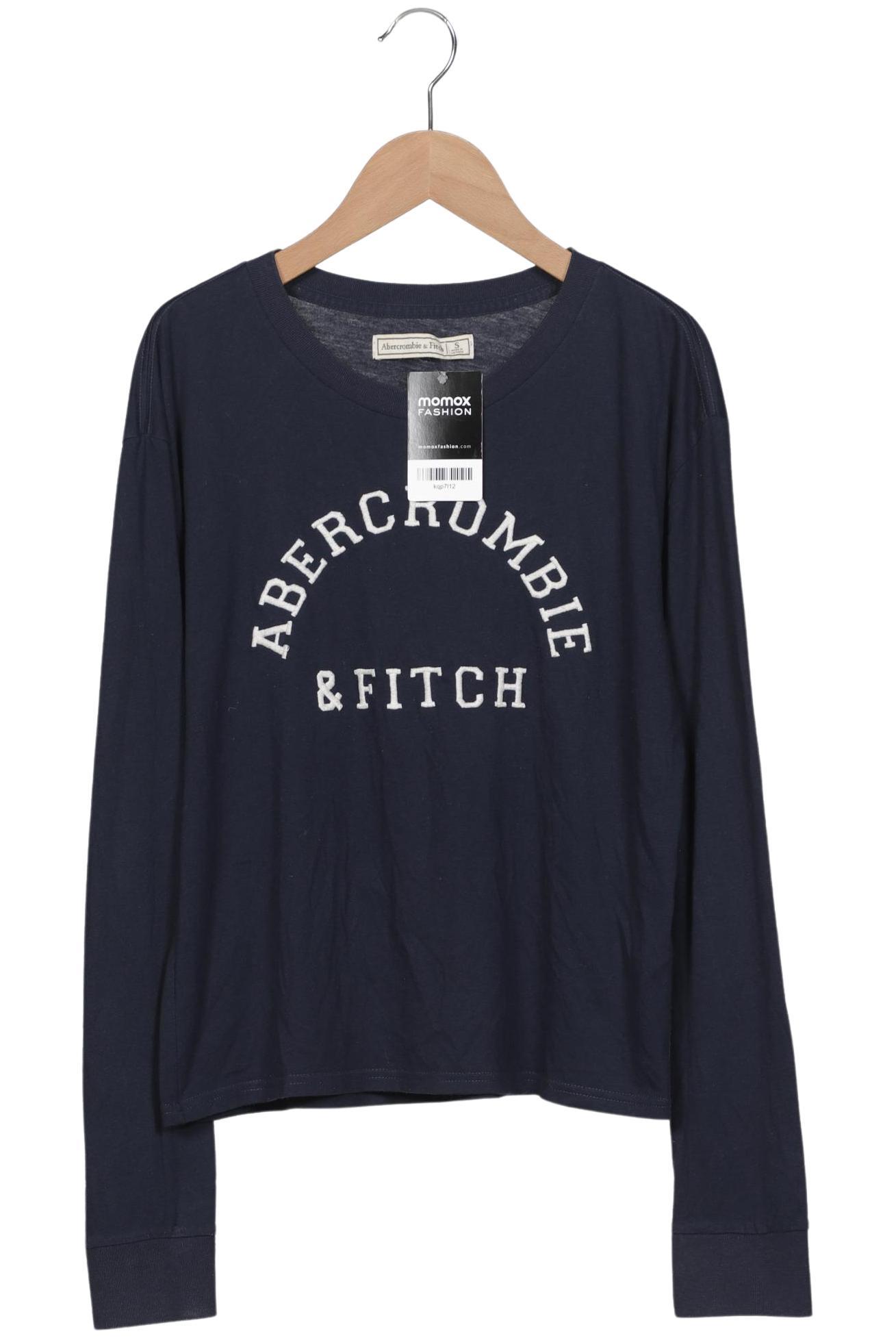 

Abercrombie & Fitch Damen Langarmshirt, marineblau, Gr. 36