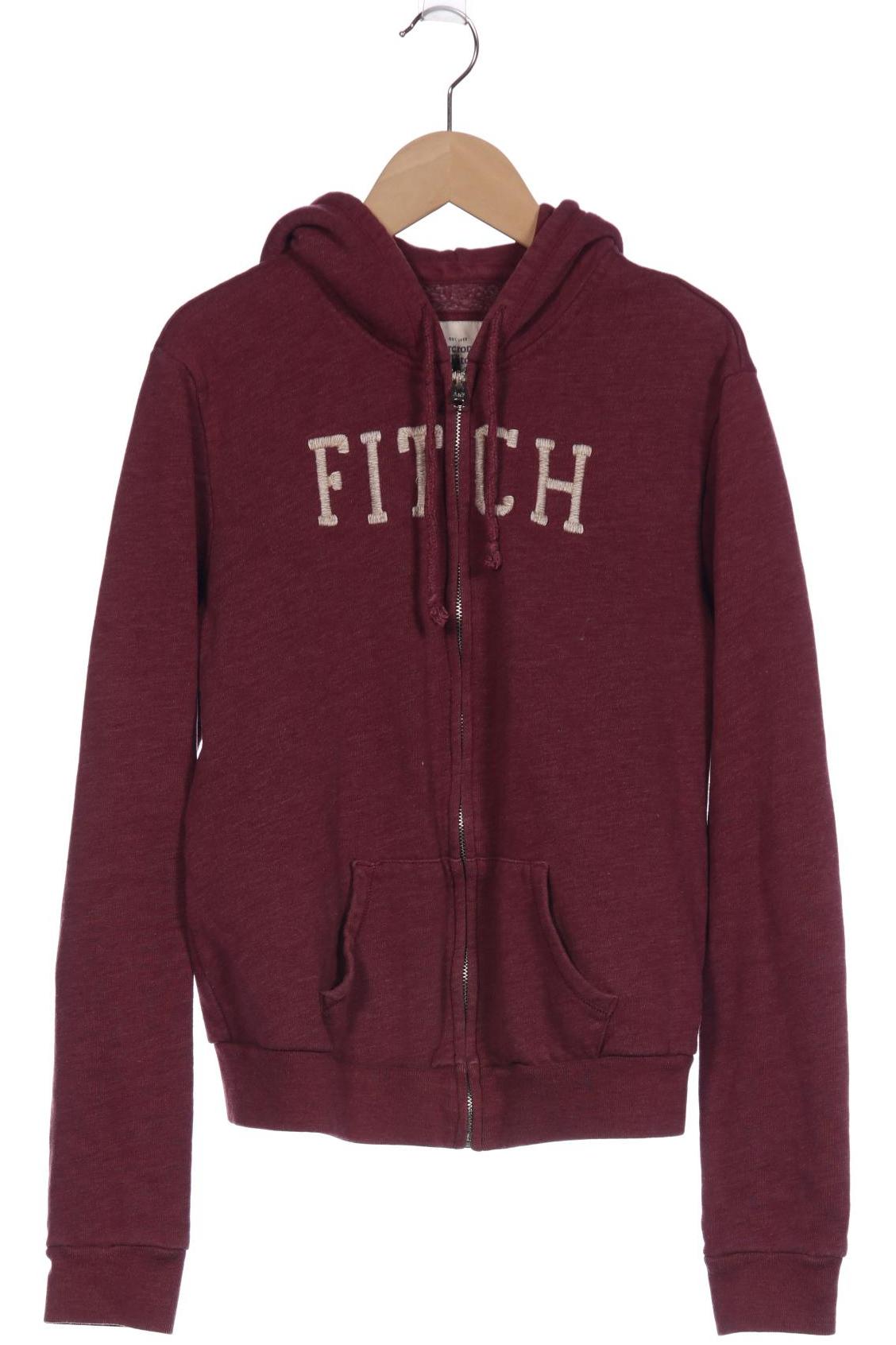 

Abercrombie & Fitch Damen Kapuzenpullover, bordeaux, Gr. 38