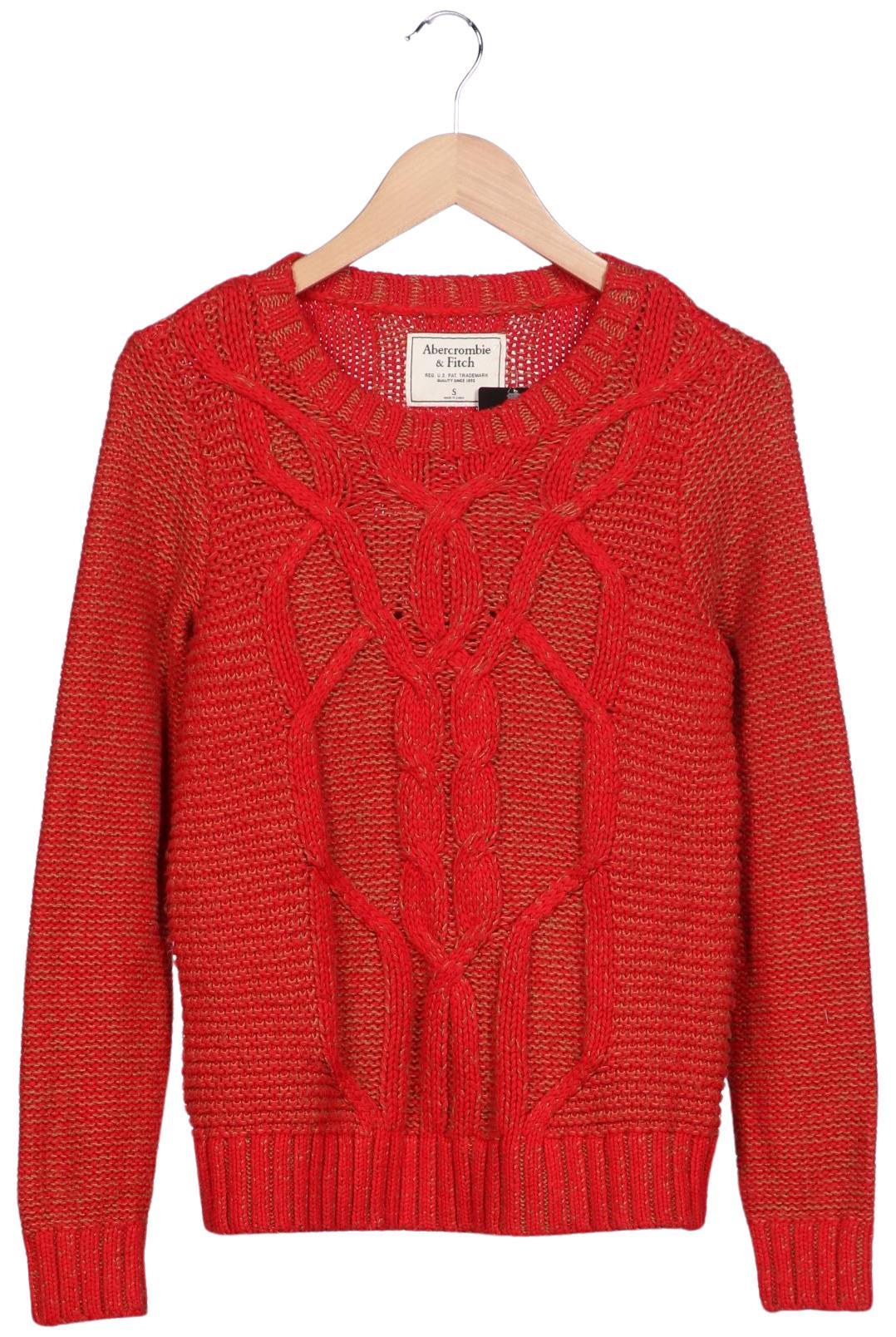 

Abercrombie & Fitch Damen Pullover, rot, Gr. 36