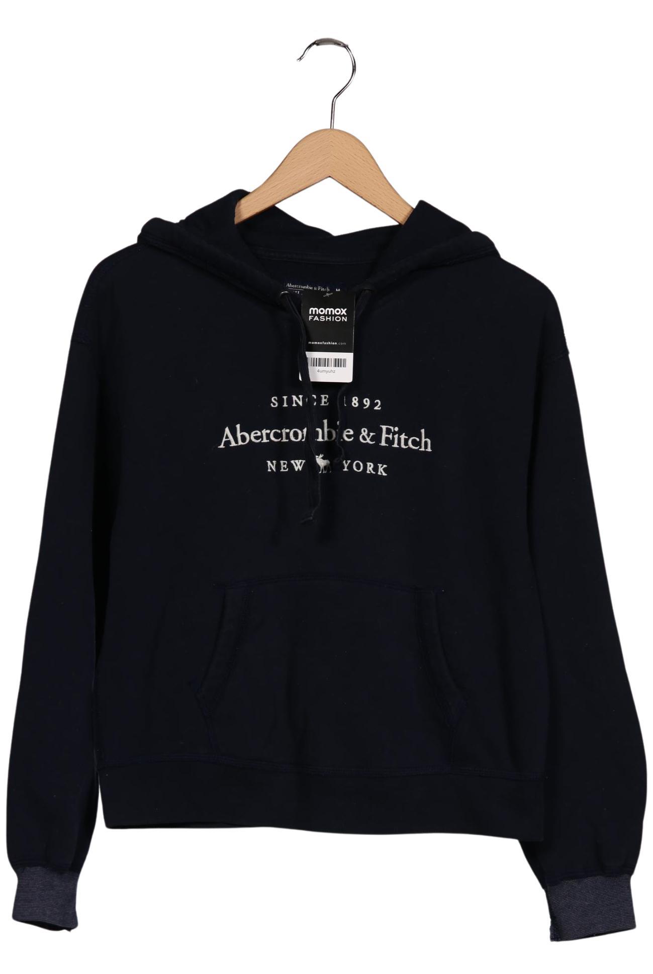 

Abercrombie & Fitch Damen Kapuzenpullover, marineblau, Gr. 38