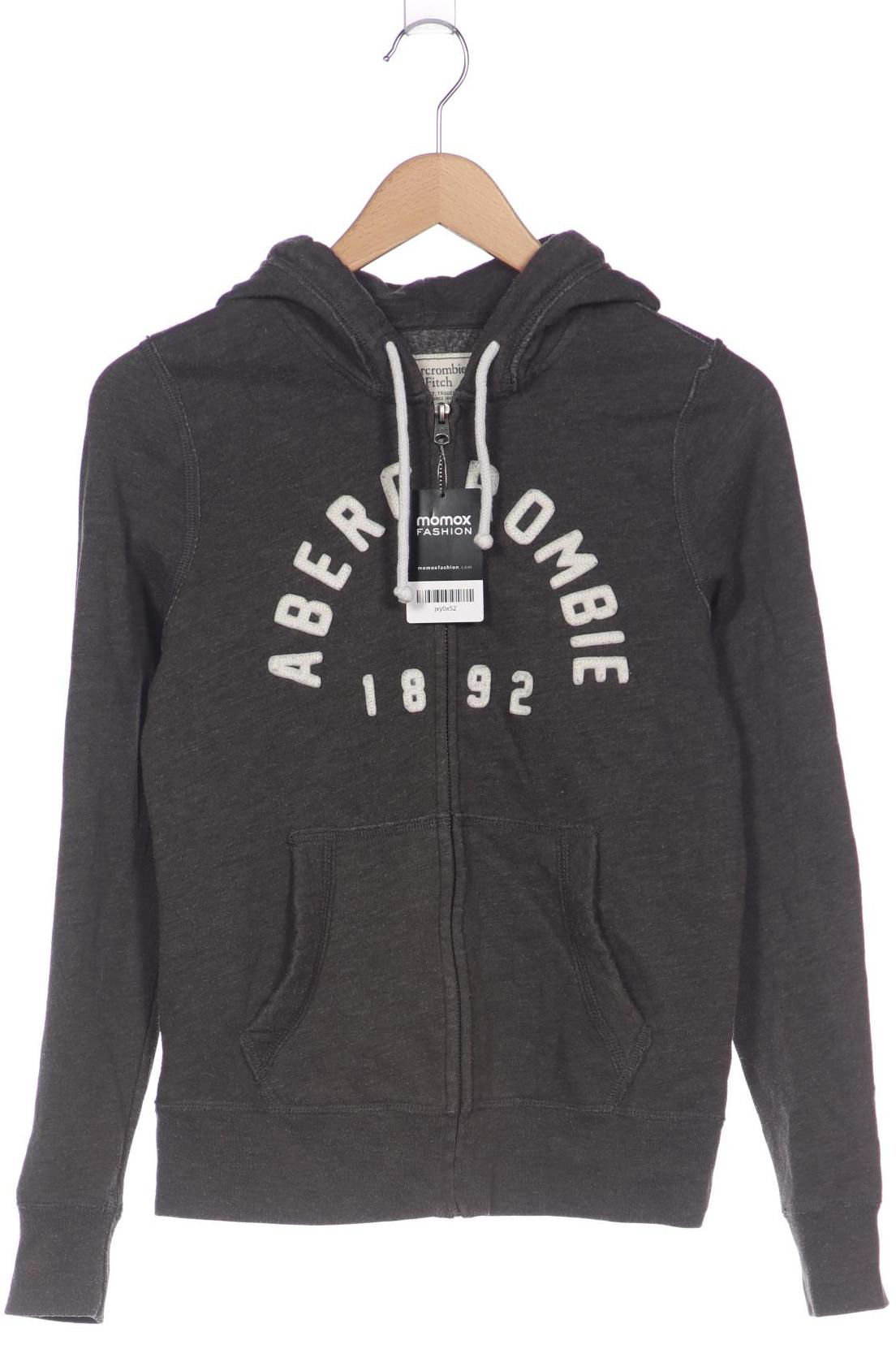 

Abercrombie & Fitch Damen Kapuzenpullover, grau, Gr. 36