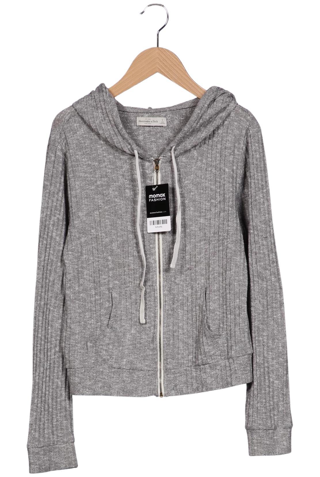 

Abercrombie & Fitch Damen Kapuzenpullover, grau, Gr. 36