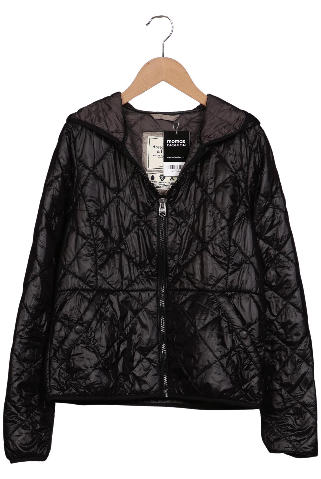 

Abercrombie & Fitch Damen Jacke, schwarz, Gr. 36