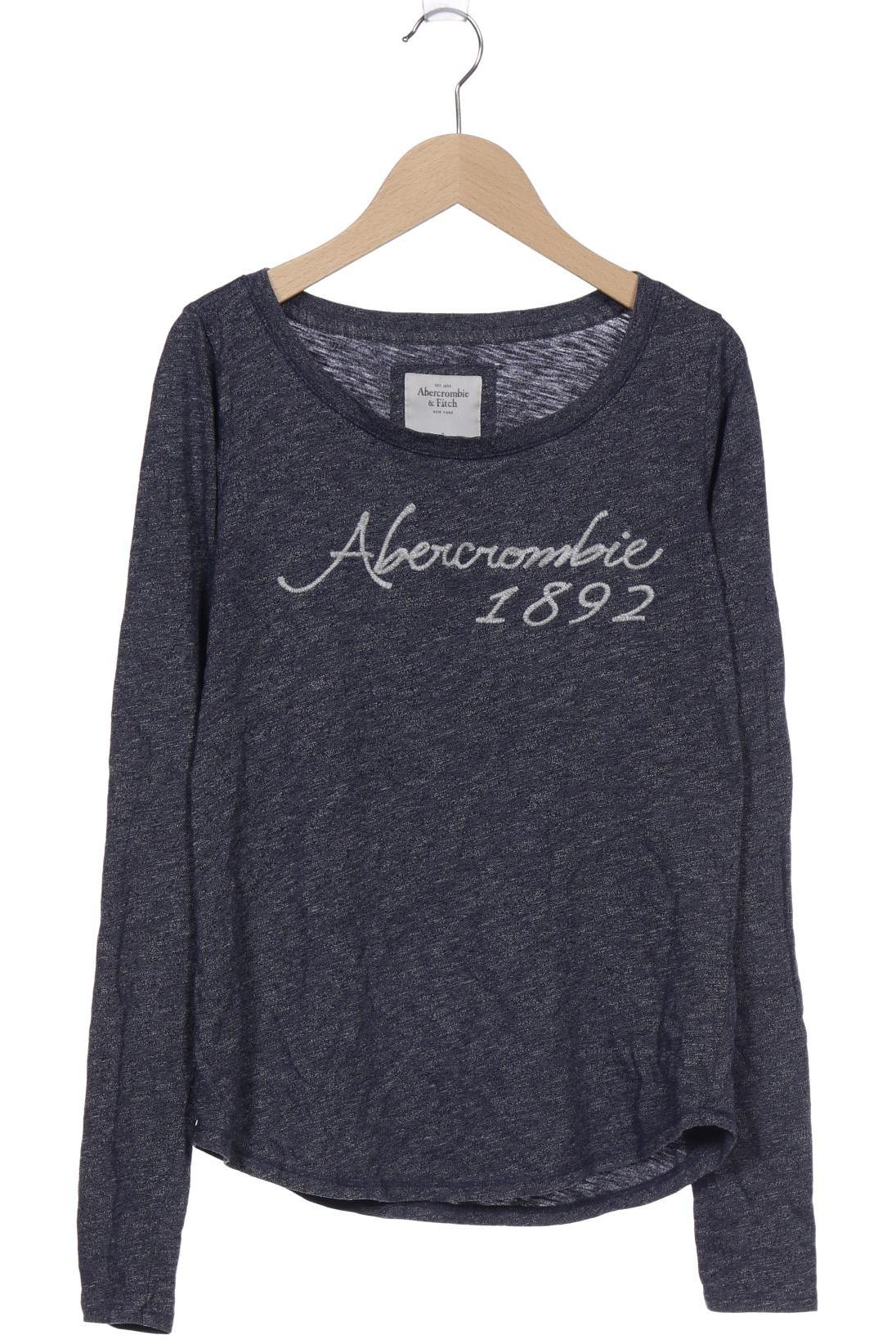 

Abercrombie & Fitch Damen Langarmshirt, marineblau