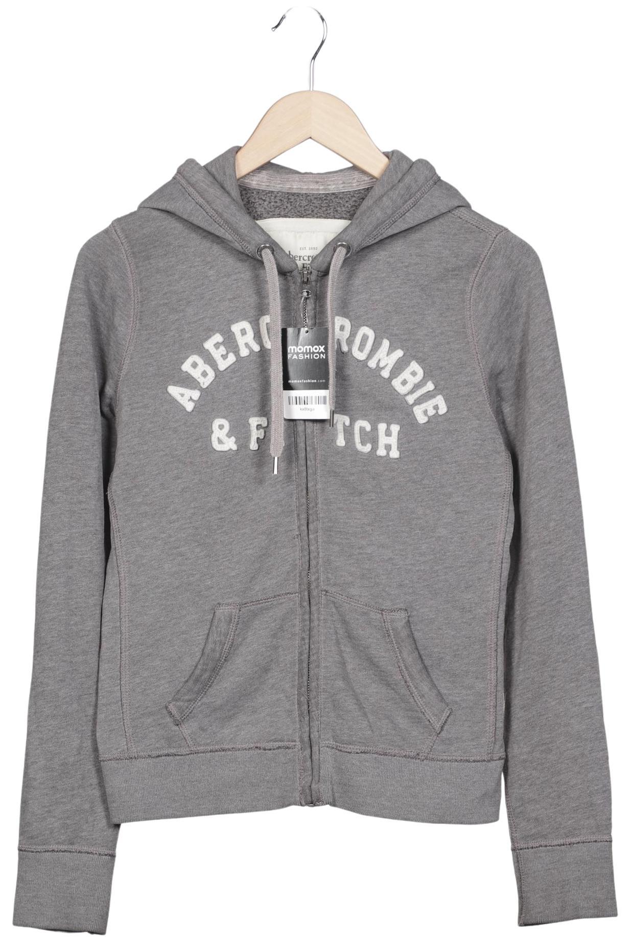 

Abercrombie & Fitch Damen Kapuzenpullover, grau, Gr. 38