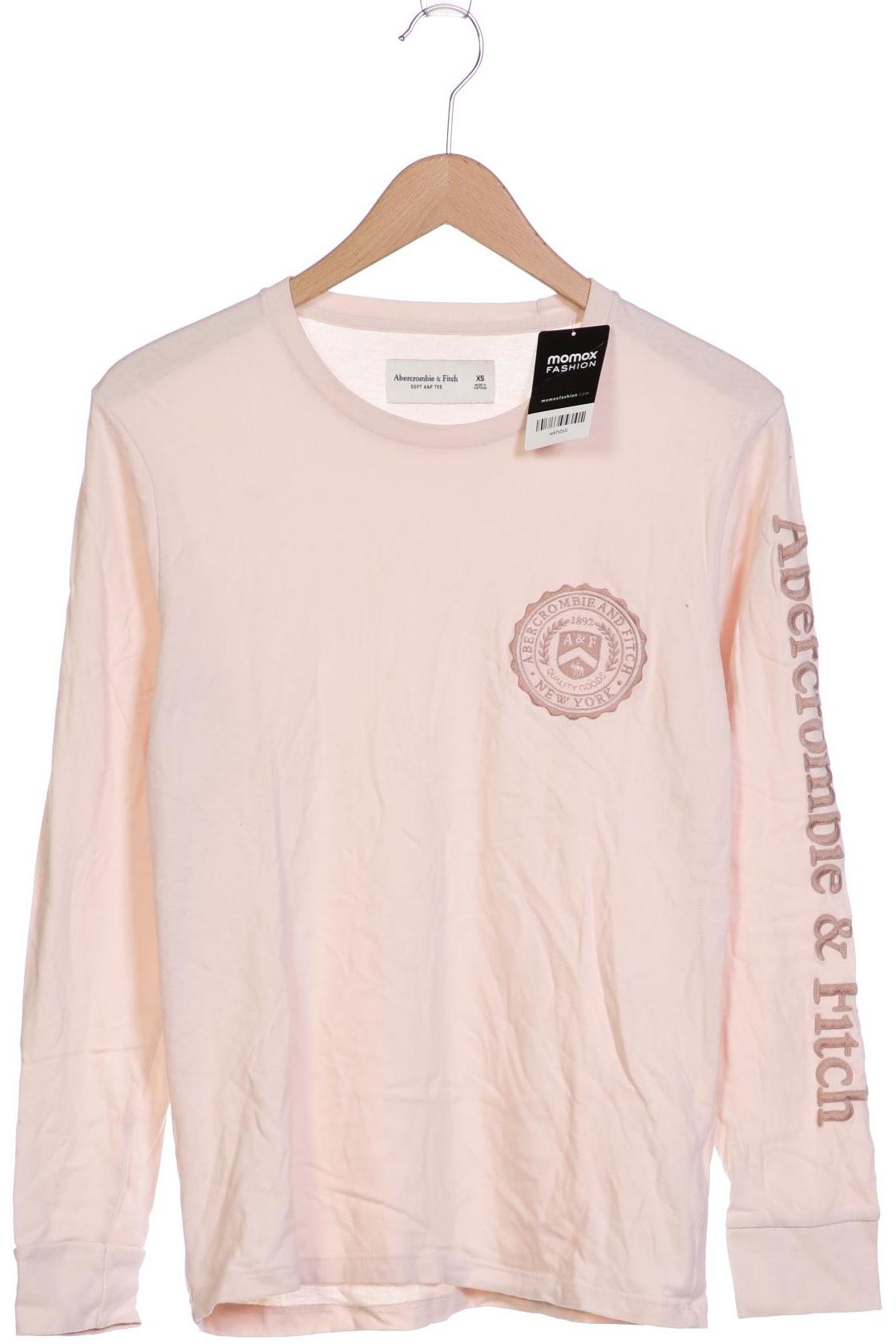 

Abercrombie & Fitch Damen Langarmshirt, pink, Gr. 34