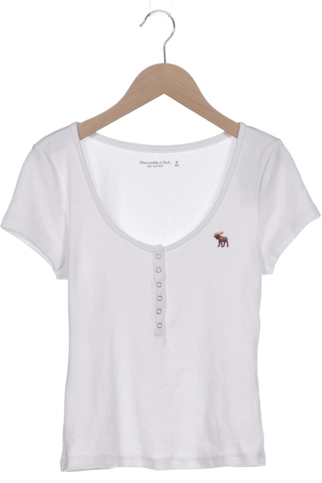 

Abercrombie & Fitch Damen T-Shirt, weiß, Gr. 38