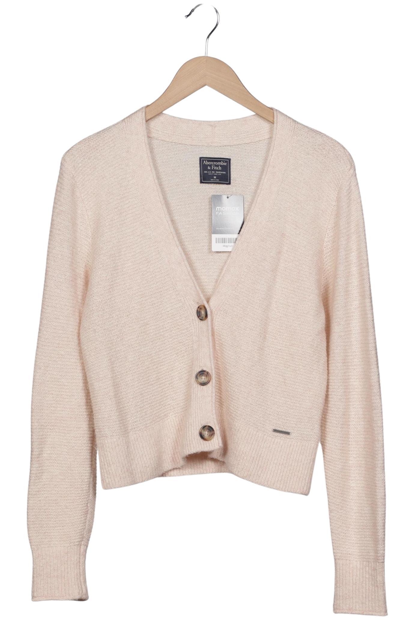 

Abercrombie & Fitch Damen Strickjacke, beige, Gr. 38