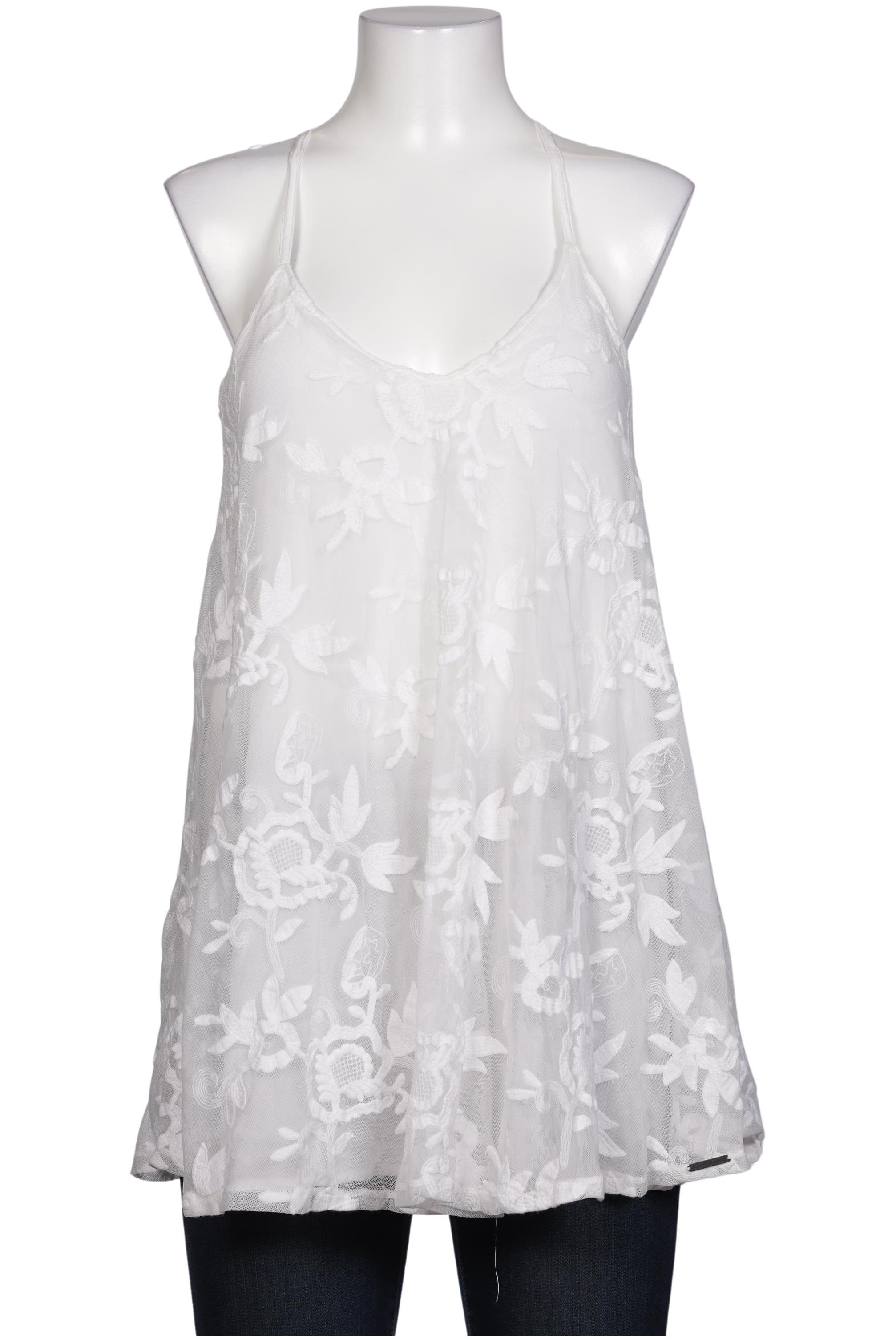 

Abercrombie & Fitch Damen Bluse, cremeweiß, Gr. 38