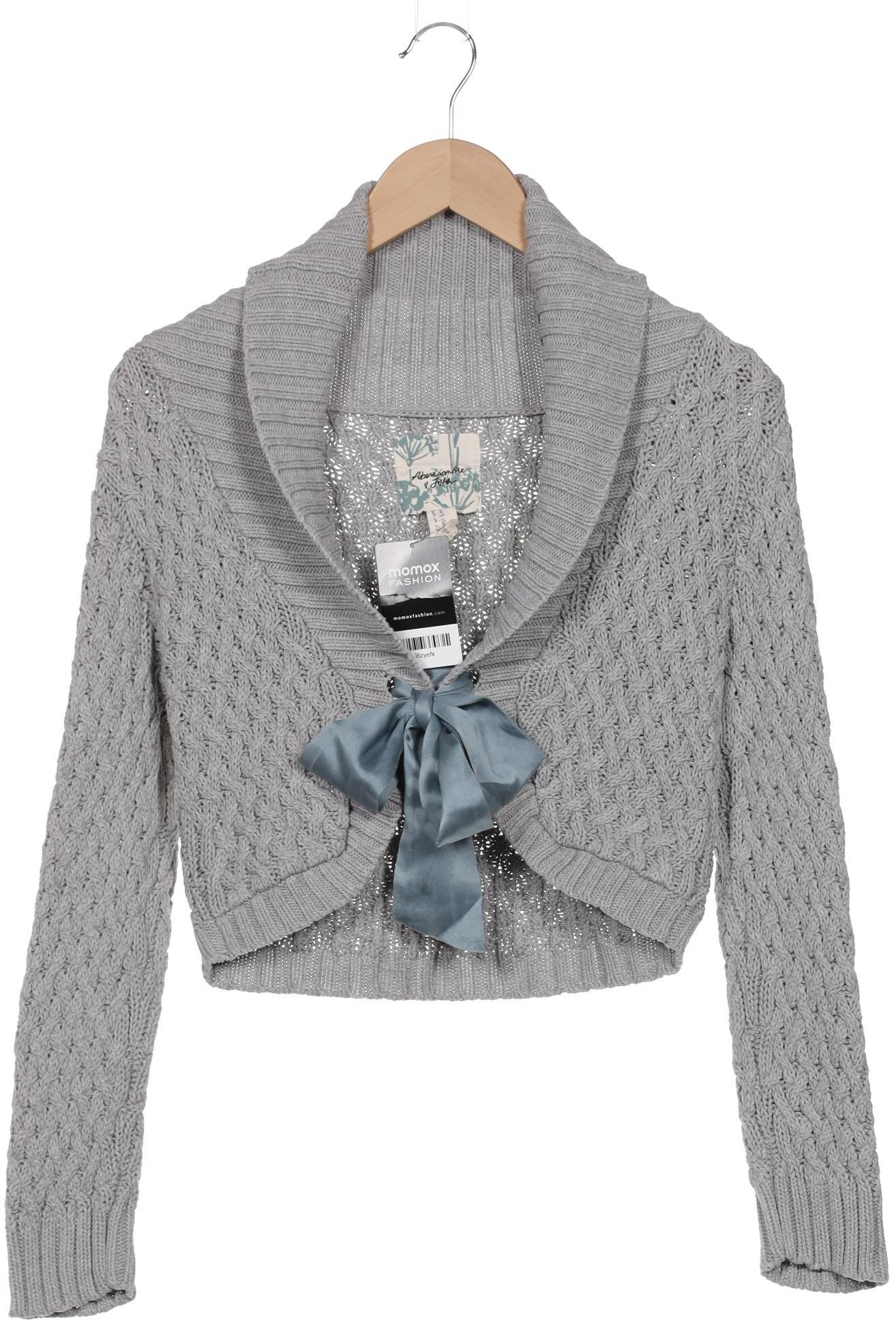 

Abercrombie & Fitch Damen Strickjacke, grau, Gr. 42