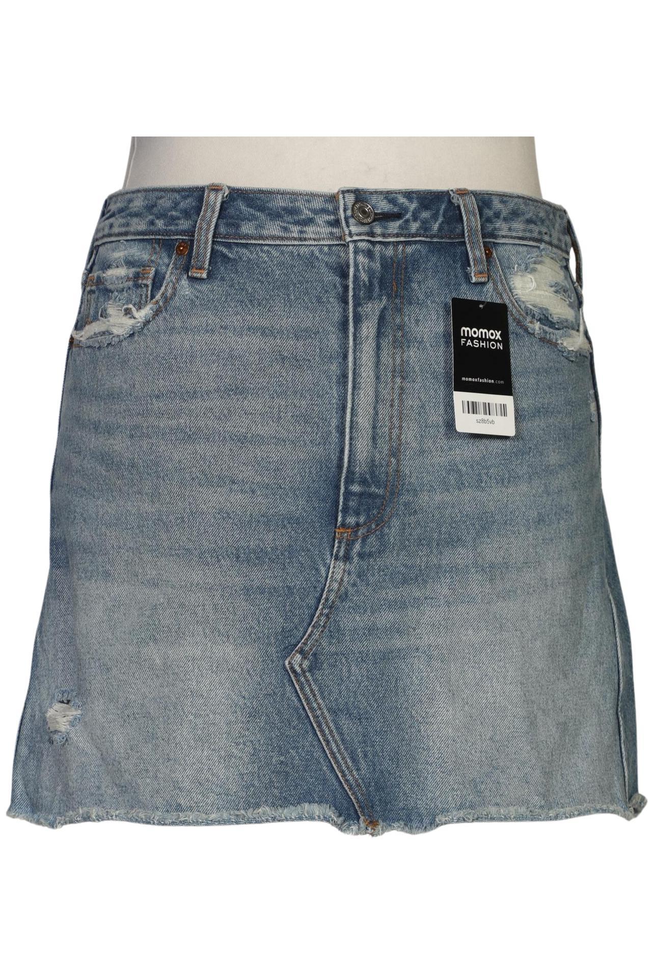 

Abercrombie & Fitch Damen Rock, blau, Gr. 31