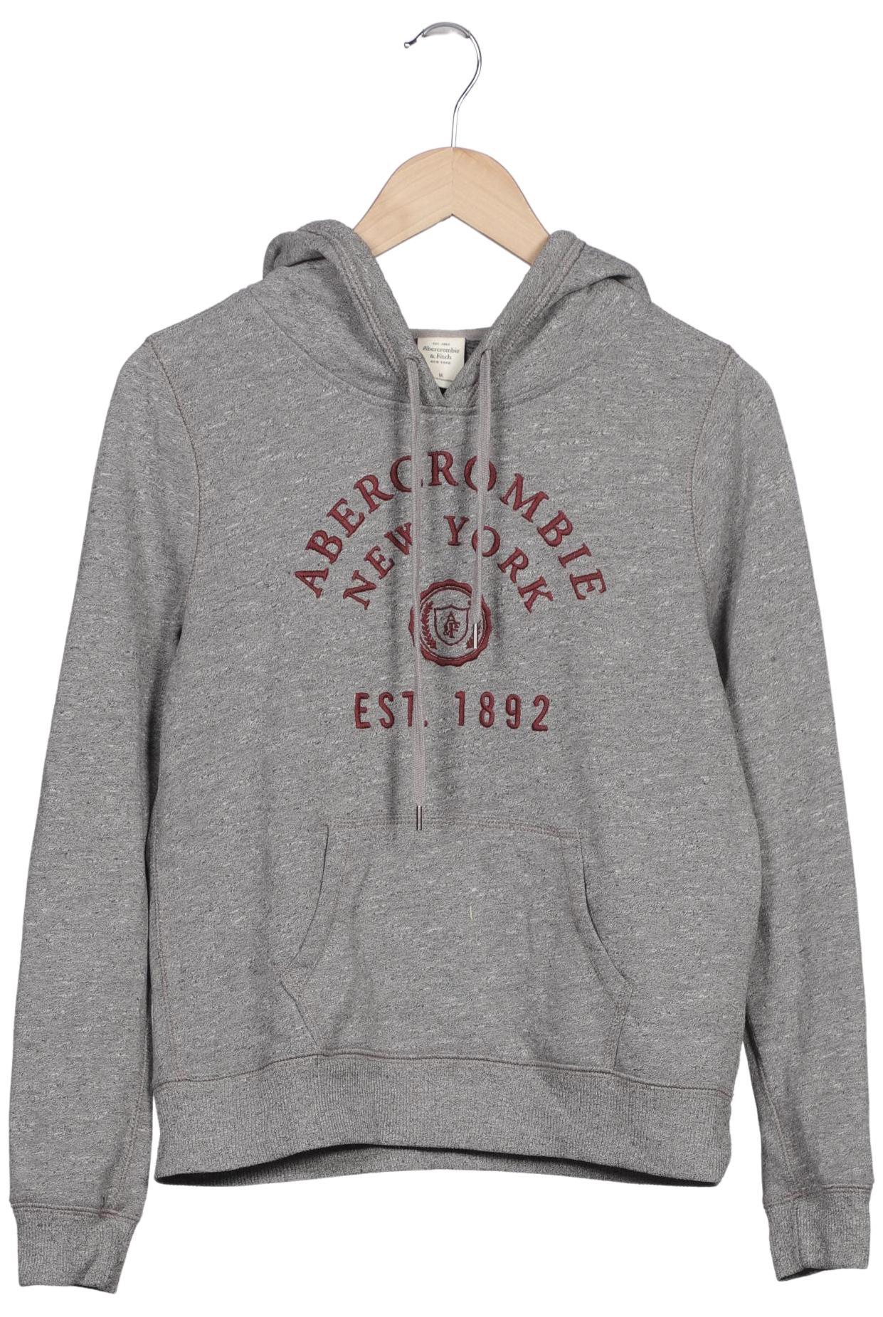 

Abercrombie & Fitch Damen Kapuzenpullover, grau, Gr. 38