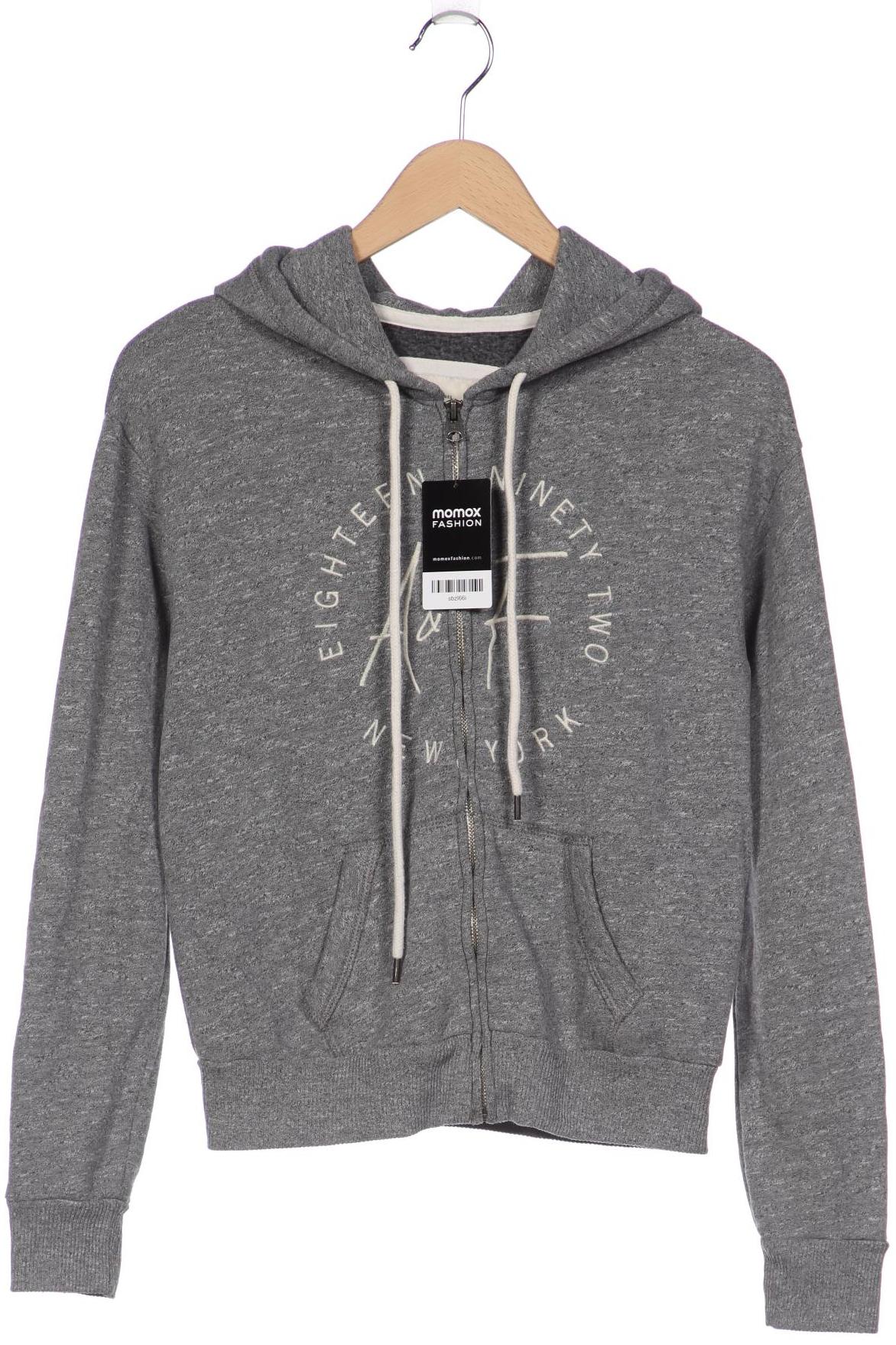 

Abercrombie & Fitch Damen Kapuzenpullover, grau, Gr. 34