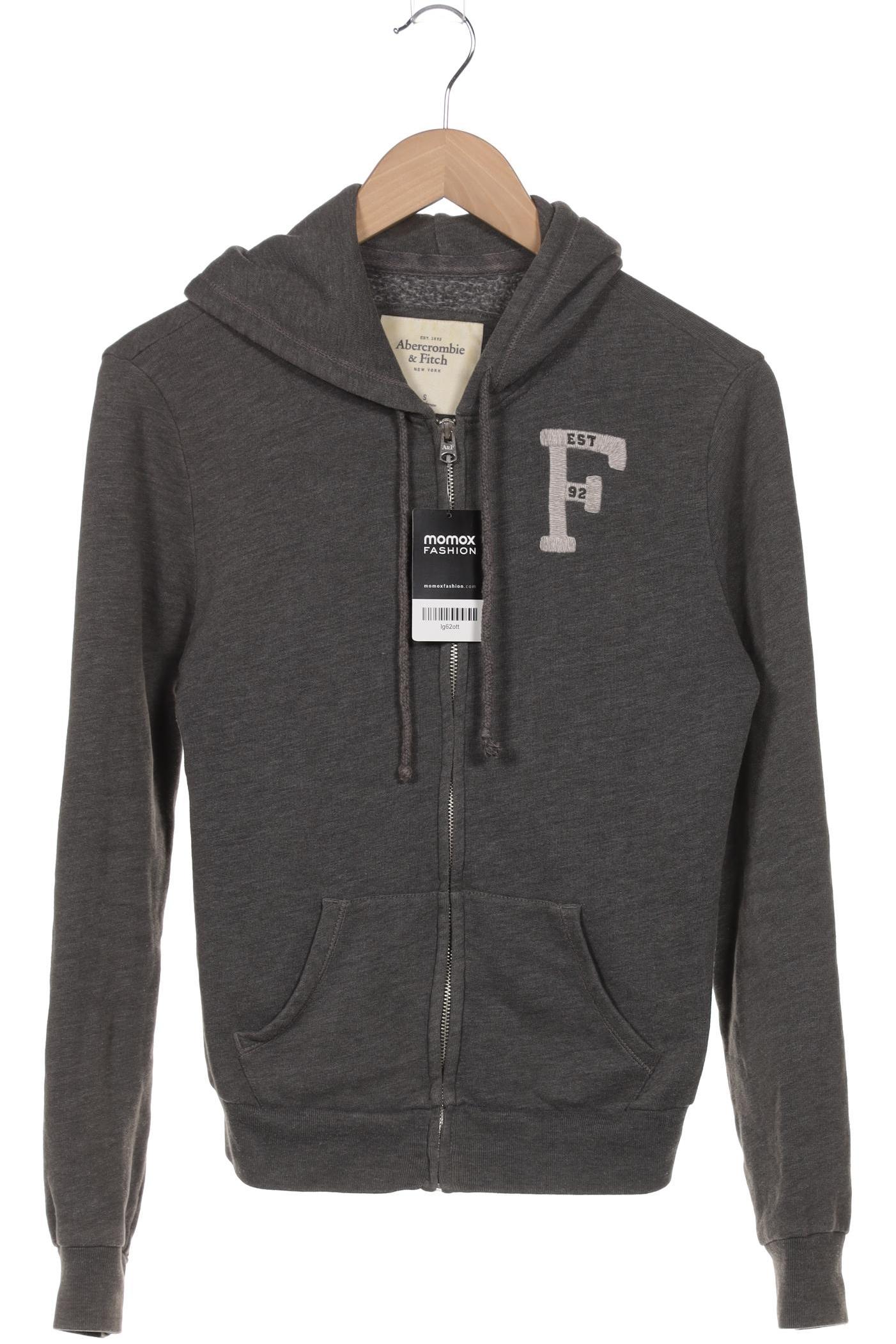 

Abercrombie & Fitch Damen Kapuzenpullover, grau, Gr. 36