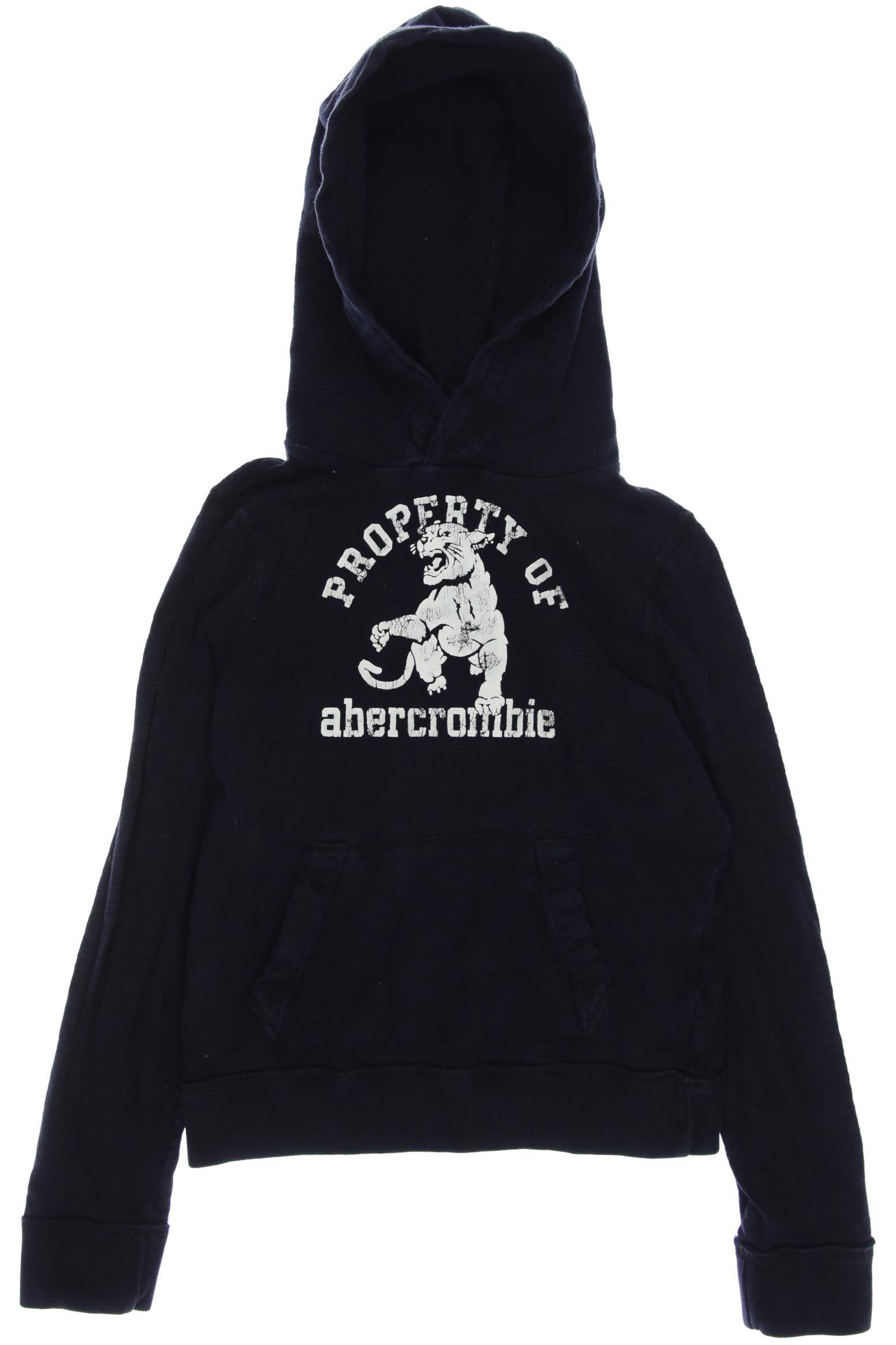 

Abercrombie & Fitch Damen Kapuzenpullover, marineblau, Gr. 38