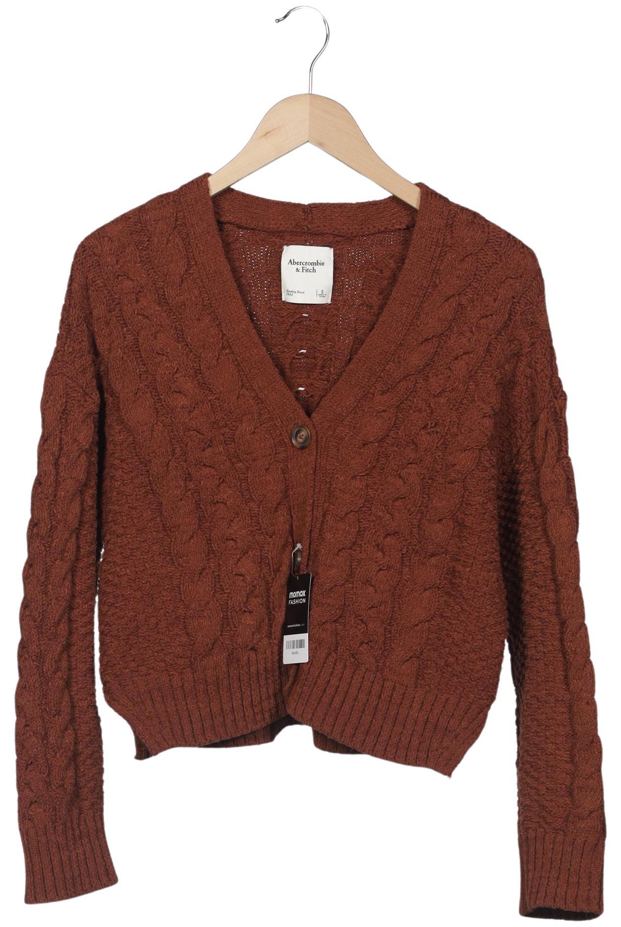 

Abercrombie & Fitch Damen Strickjacke, braun, Gr. 36