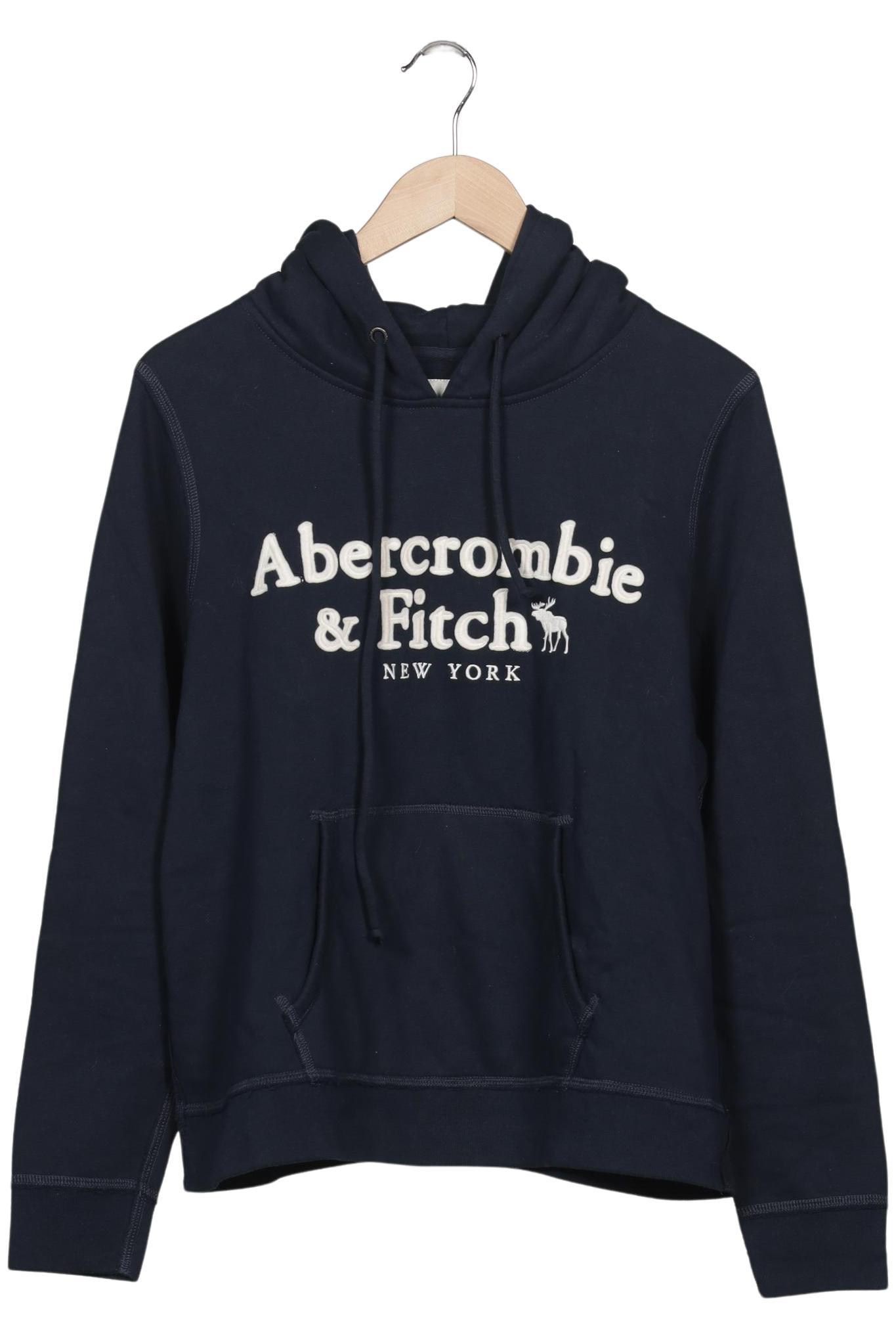 

Abercrombie & Fitch Damen Kapuzenpullover, marineblau, Gr. 44