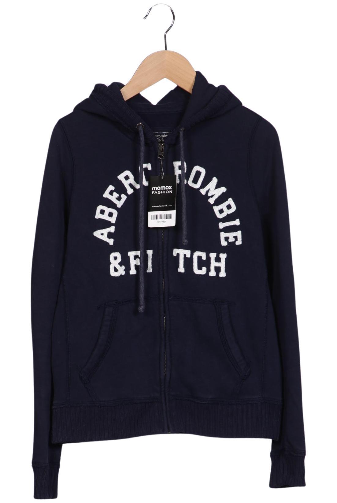 

Abercrombie & Fitch Damen Kapuzenpullover, marineblau, Gr. 36
