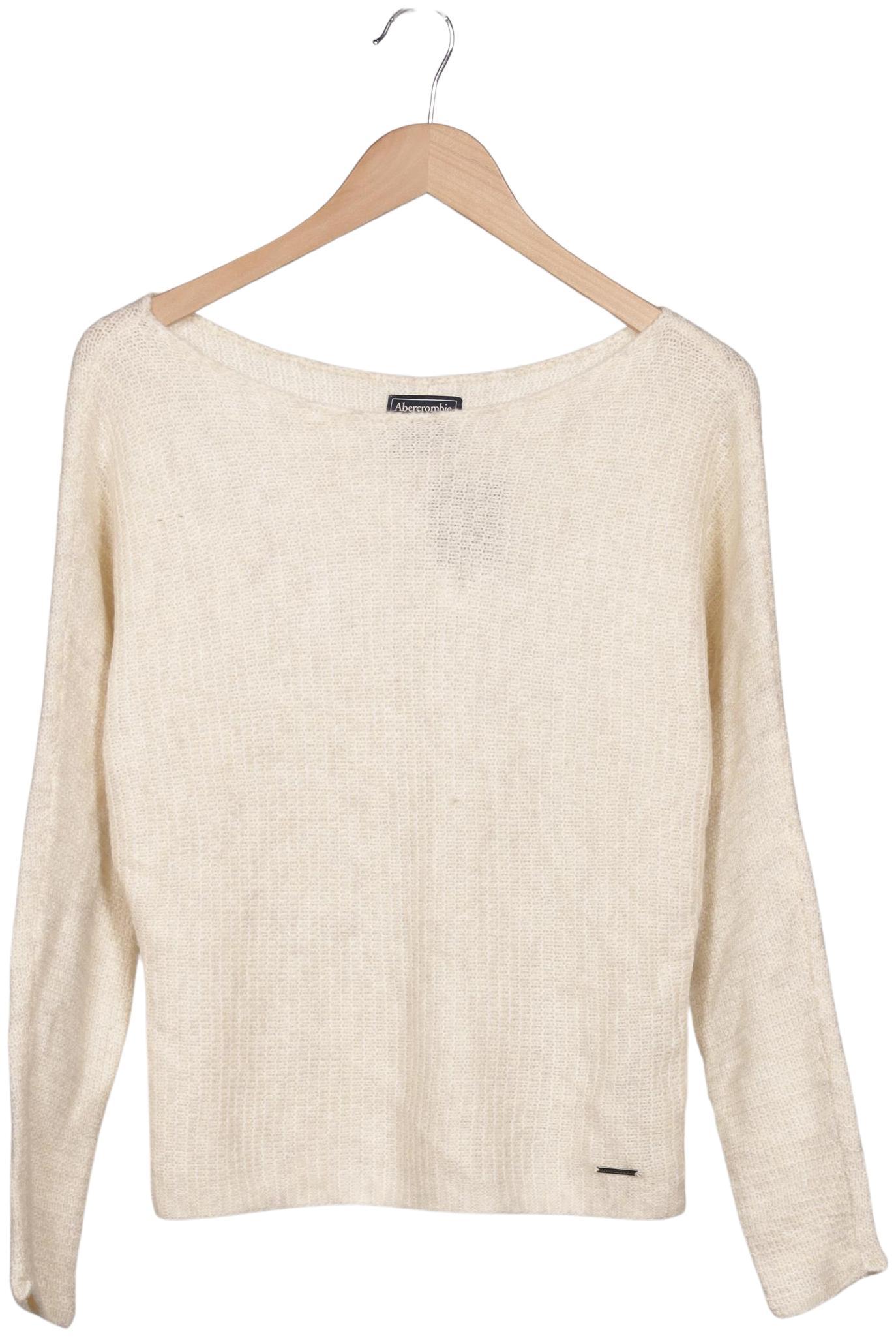 

Abercrombie & Fitch Damen Pullover, cremeweiß, Gr. 36