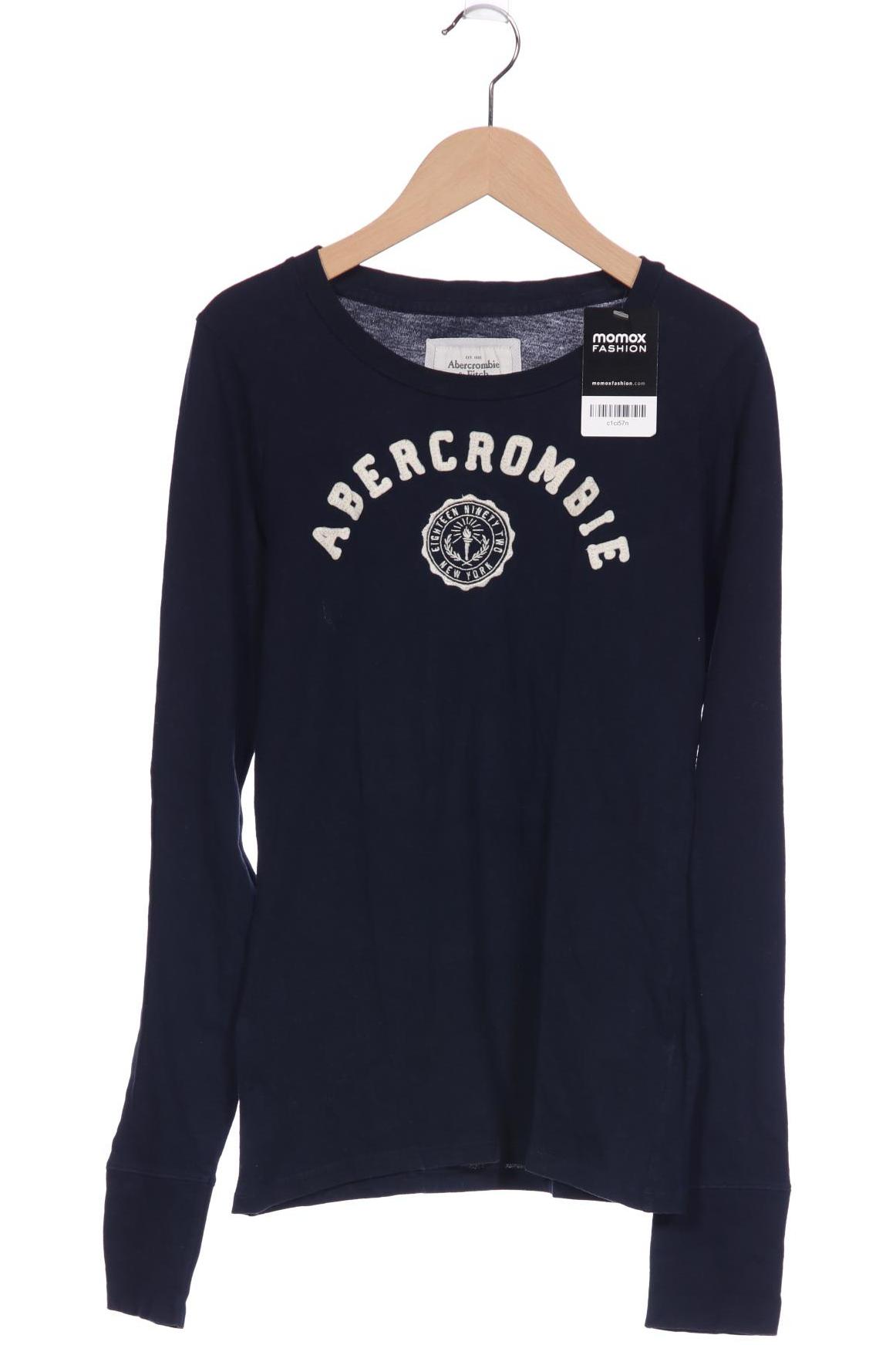 

Abercrombie & Fitch Damen Langarmshirt, marineblau, Gr. 38
