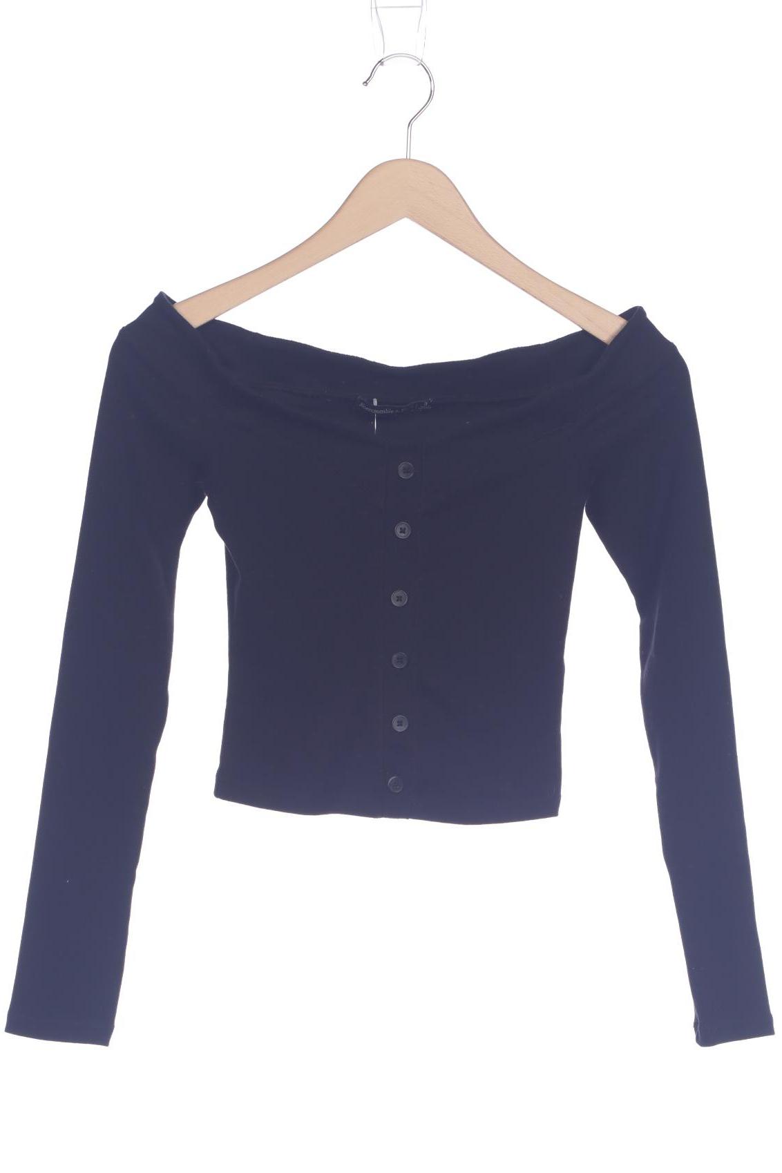 

Abercrombie & Fitch Damen Langarmshirt, schwarz