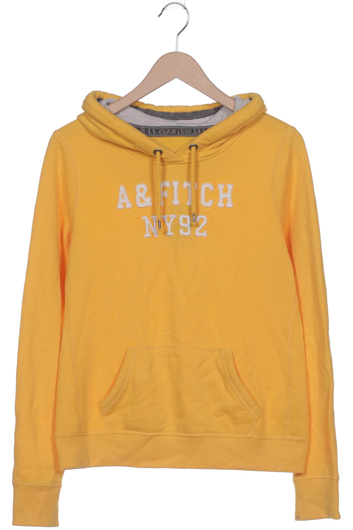 

Abercrombie & Fitch Damen Kapuzenpullover, gelb, Gr. 42