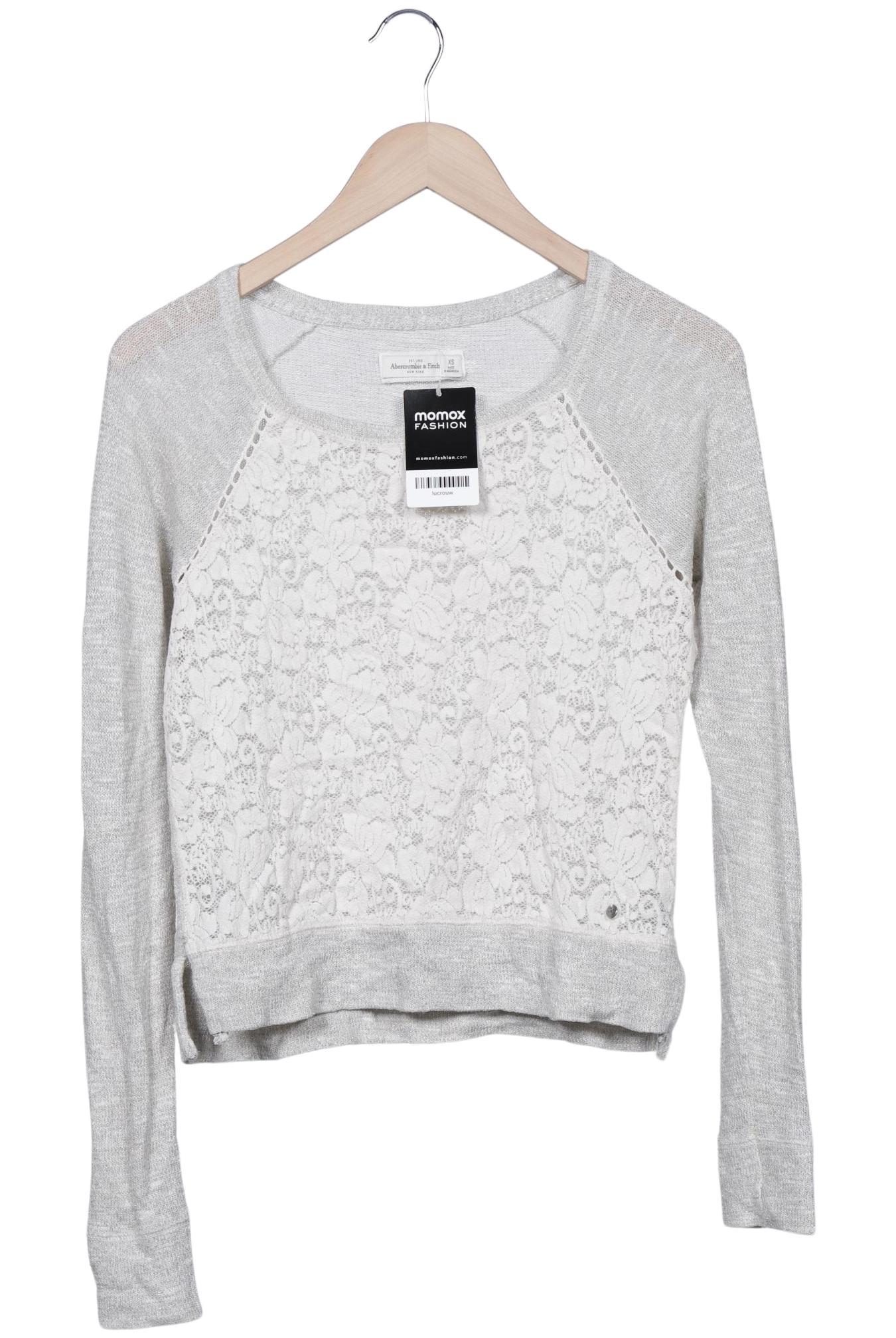 

Abercrombie & Fitch Damen Pullover, cremeweiß, Gr. 34