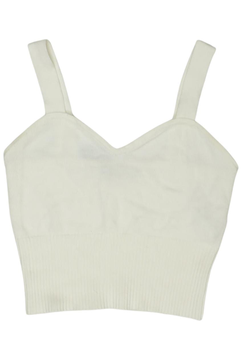 

Abercrombie & Fitch Damen Top, cremeweiß, Gr. 34