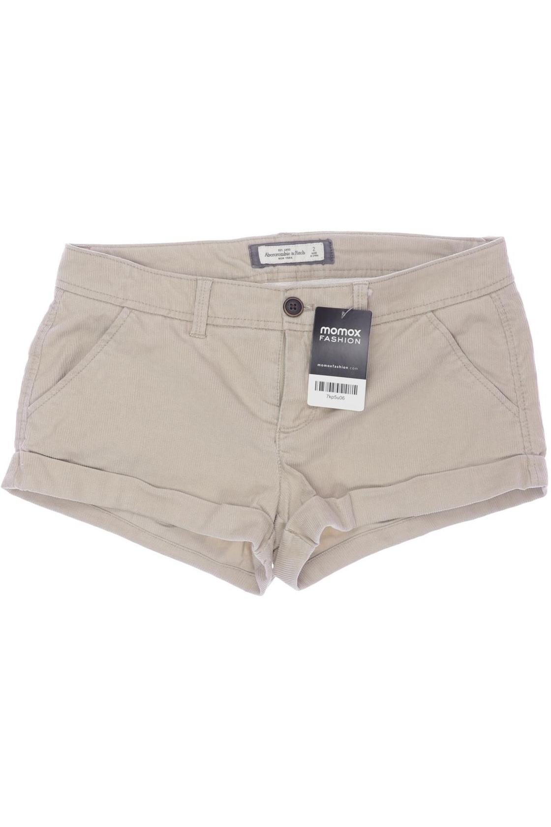

Abercrombie & Fitch Damen Shorts, beige, Gr. 2
